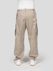 Dsquared2 Pantalone Light Cotton Utility Wide 801 SABBIA