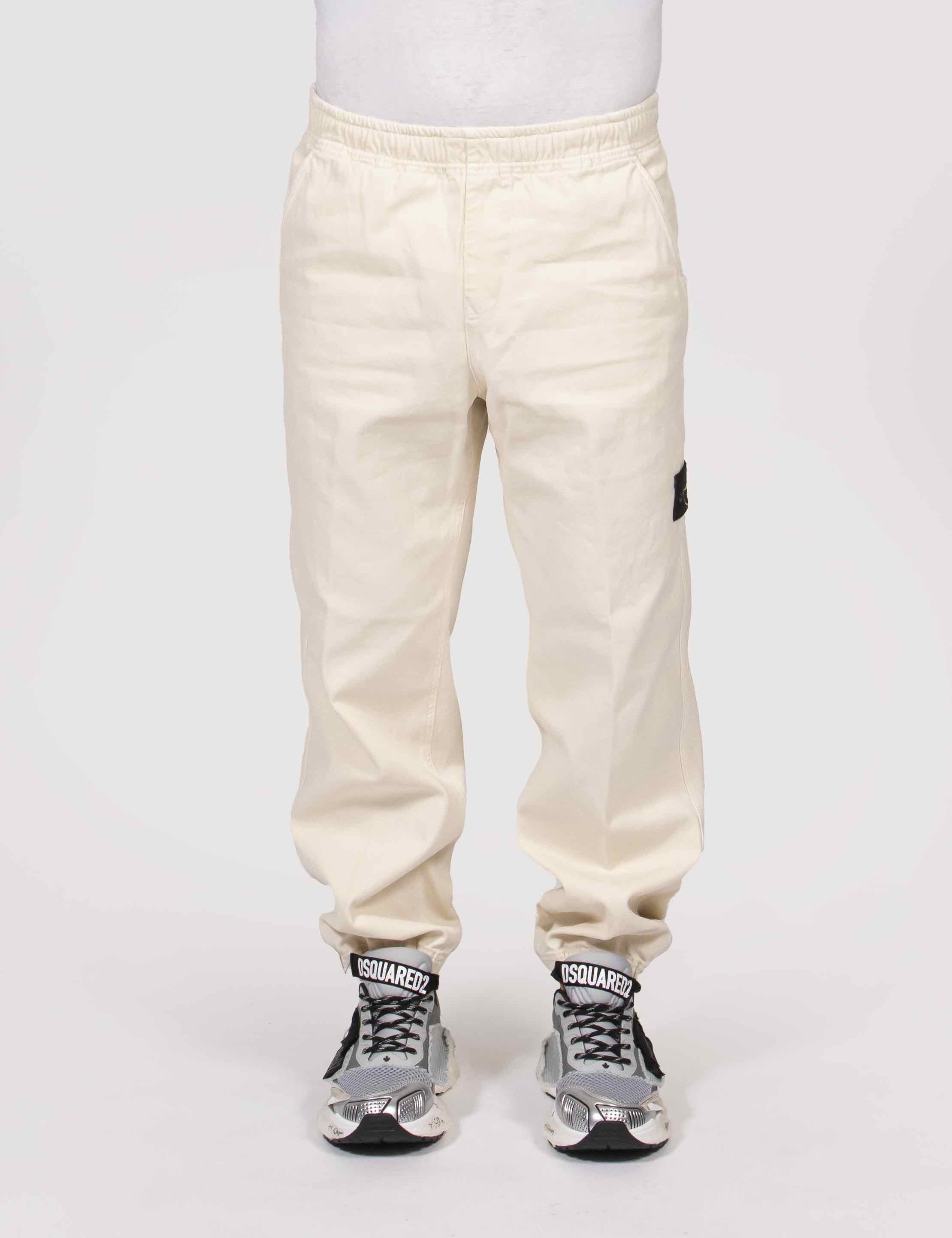 Stone Island Pantalone Loose V0193 AVORIO