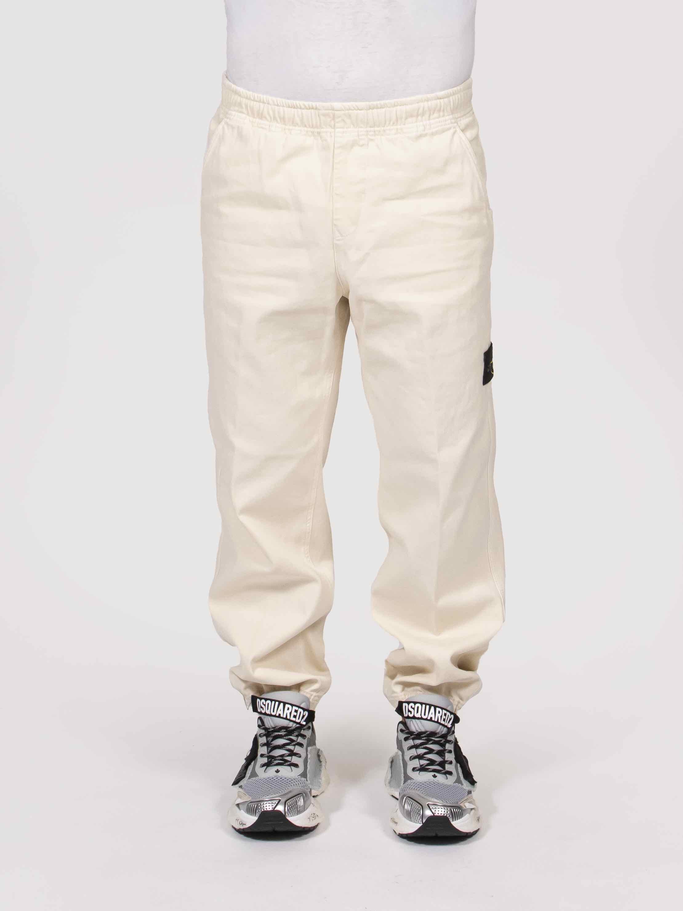 Stone Island Pantalone Loose V0193 AVORIO