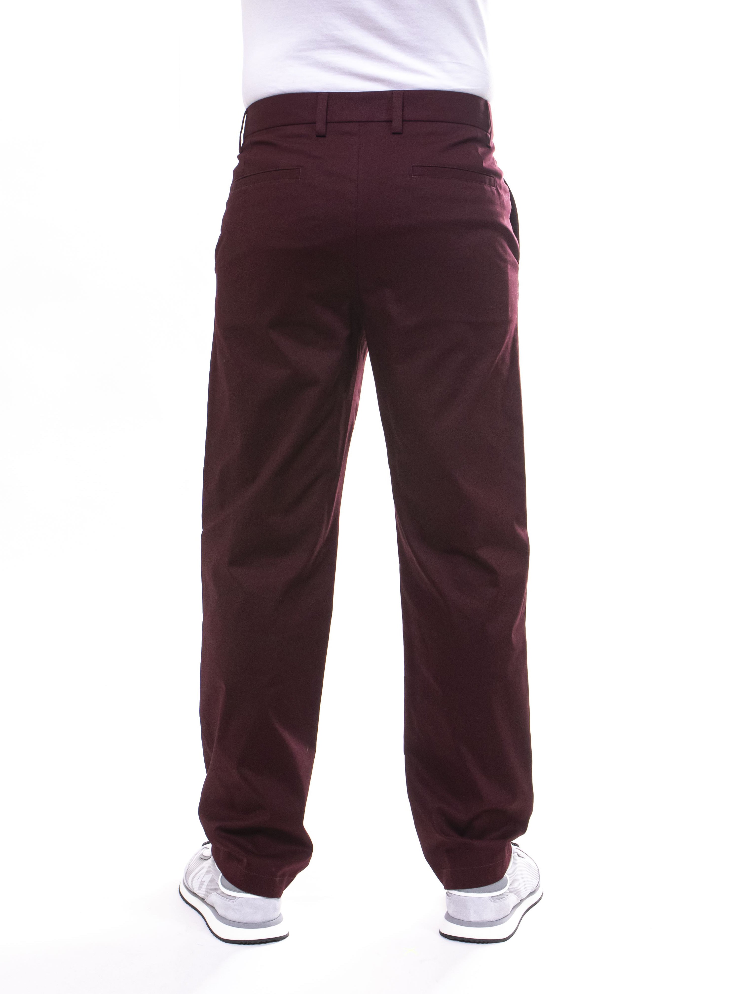 Dolce & Gabbana Pantalone M5039 MARRONE-VIOLA SCURO