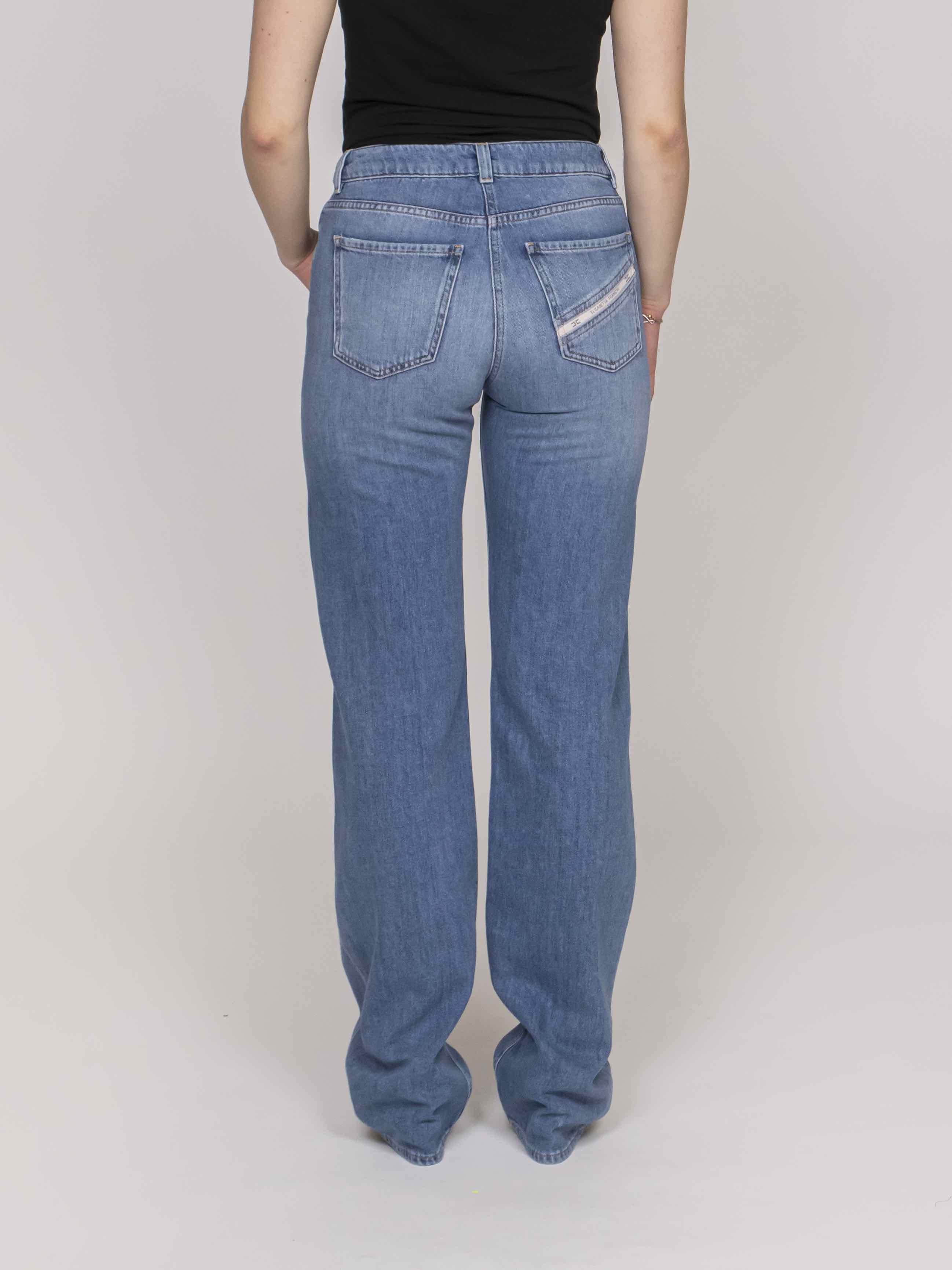 Elisabetta Franchi Pantalone Mod. Jeans 192 LIGHT BLUE