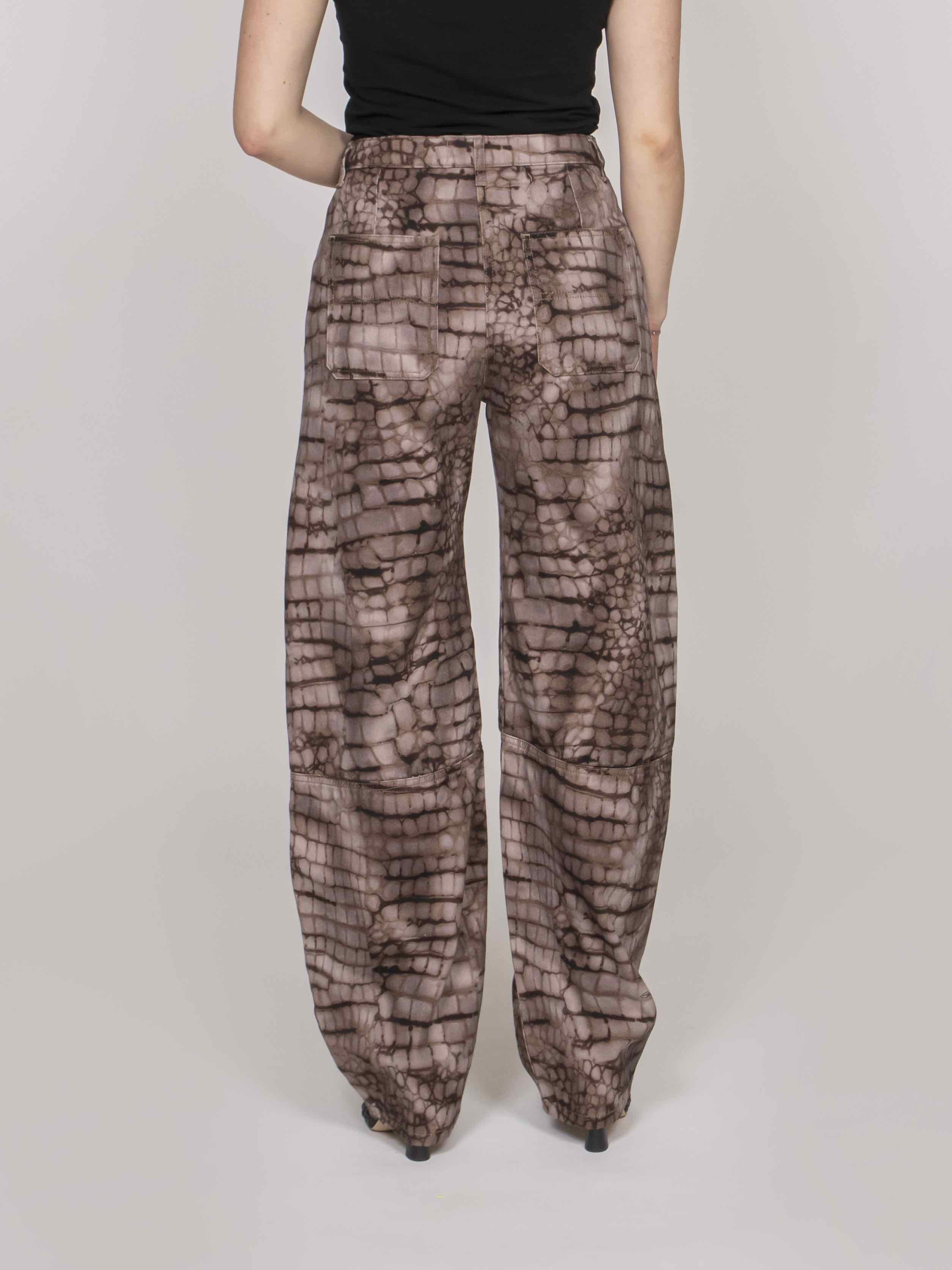 Elisabetta Franchi Pantalone Mod. Jeans 644 CACAO