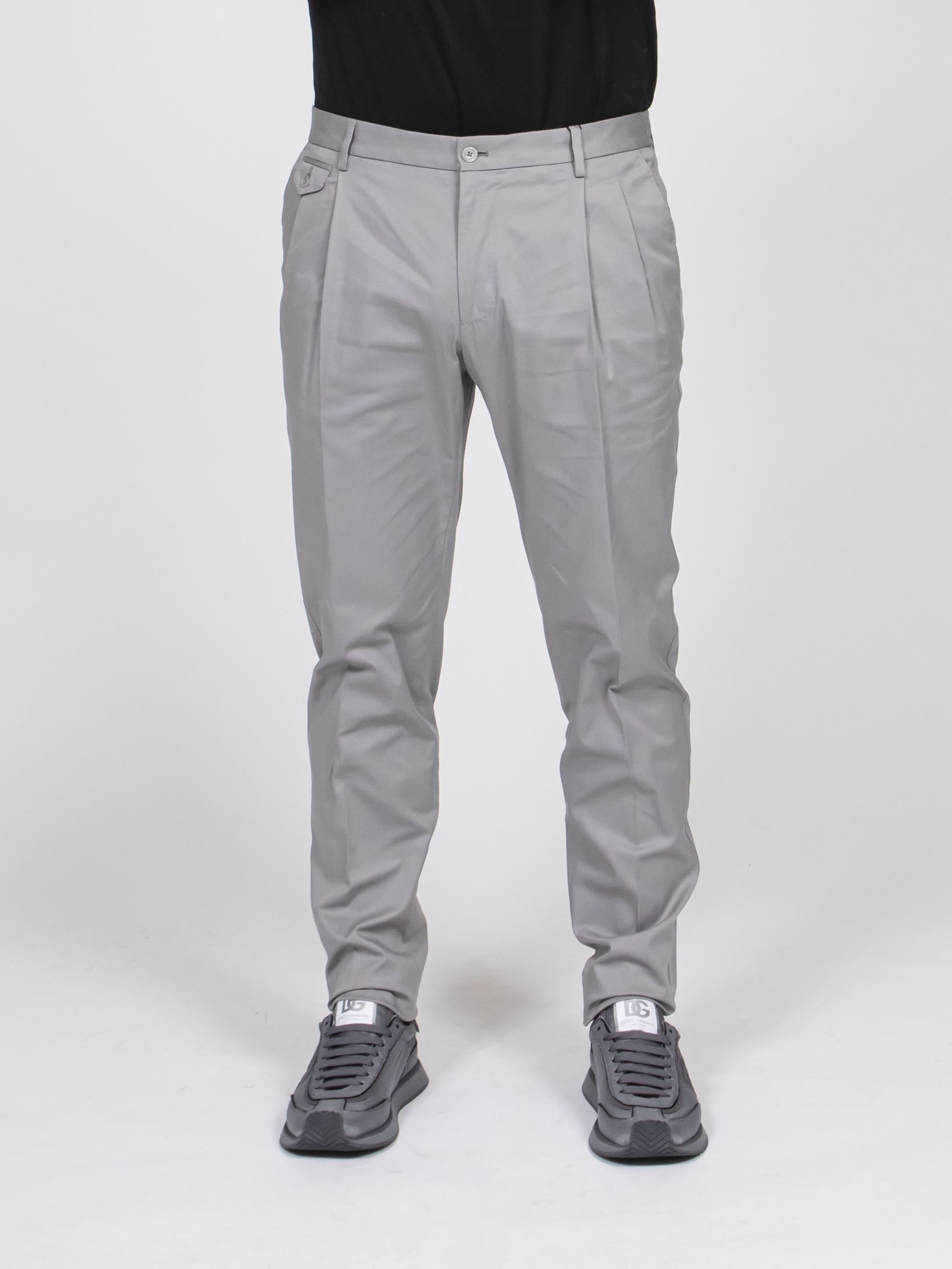 Dolce & Gabbana Pantalone N0493 GRIGIO BEIGE