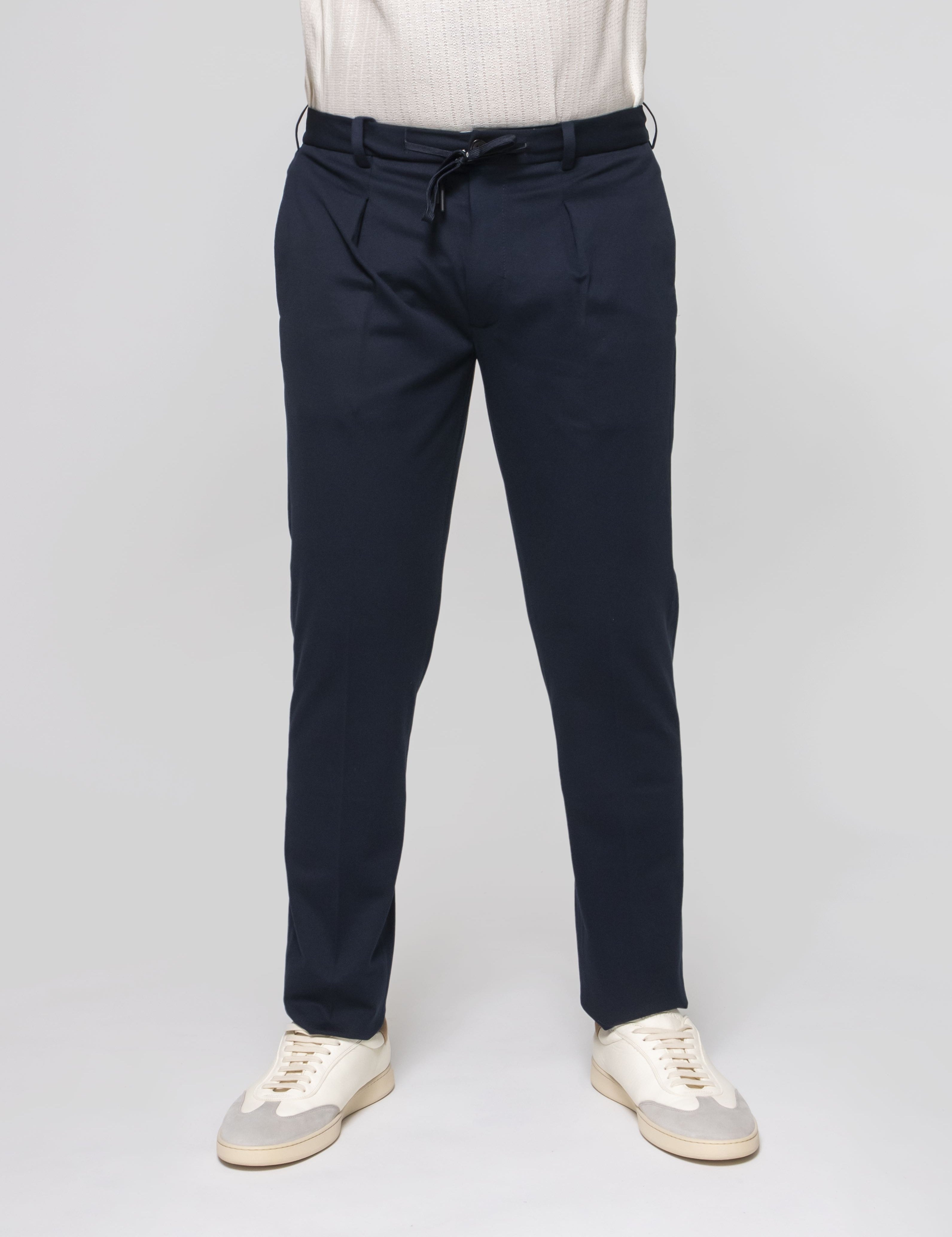 Circolo 1901 Pantalone Piquet 447 NAVY