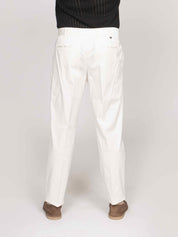 Pt Torino Pantalone Rebel Y015 BIANCO LANA