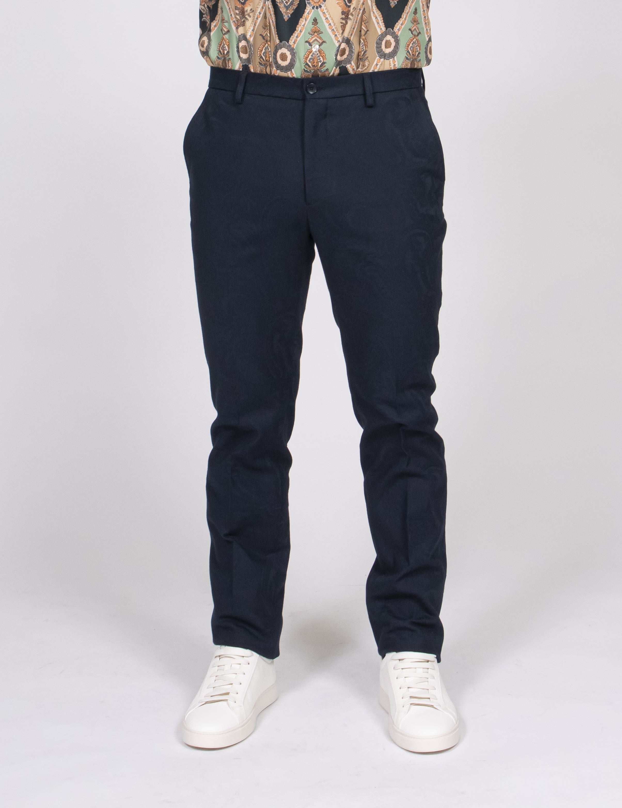 Etro Pantalone Roma B0339 NAVY