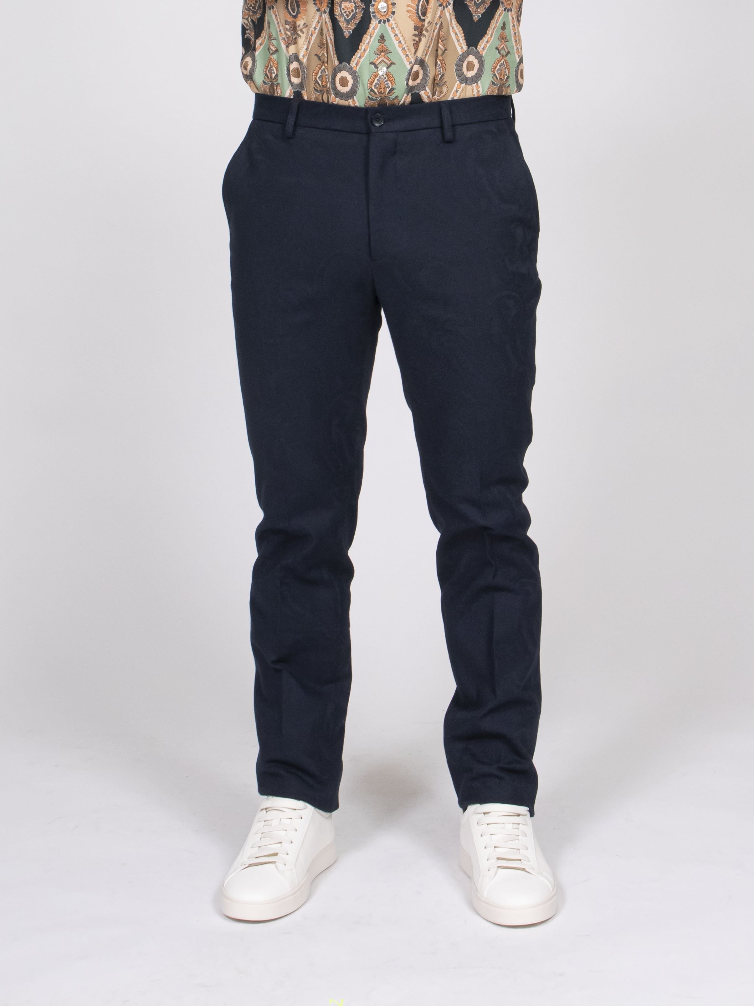 Etro Pantalone Roma B0339 NAVY