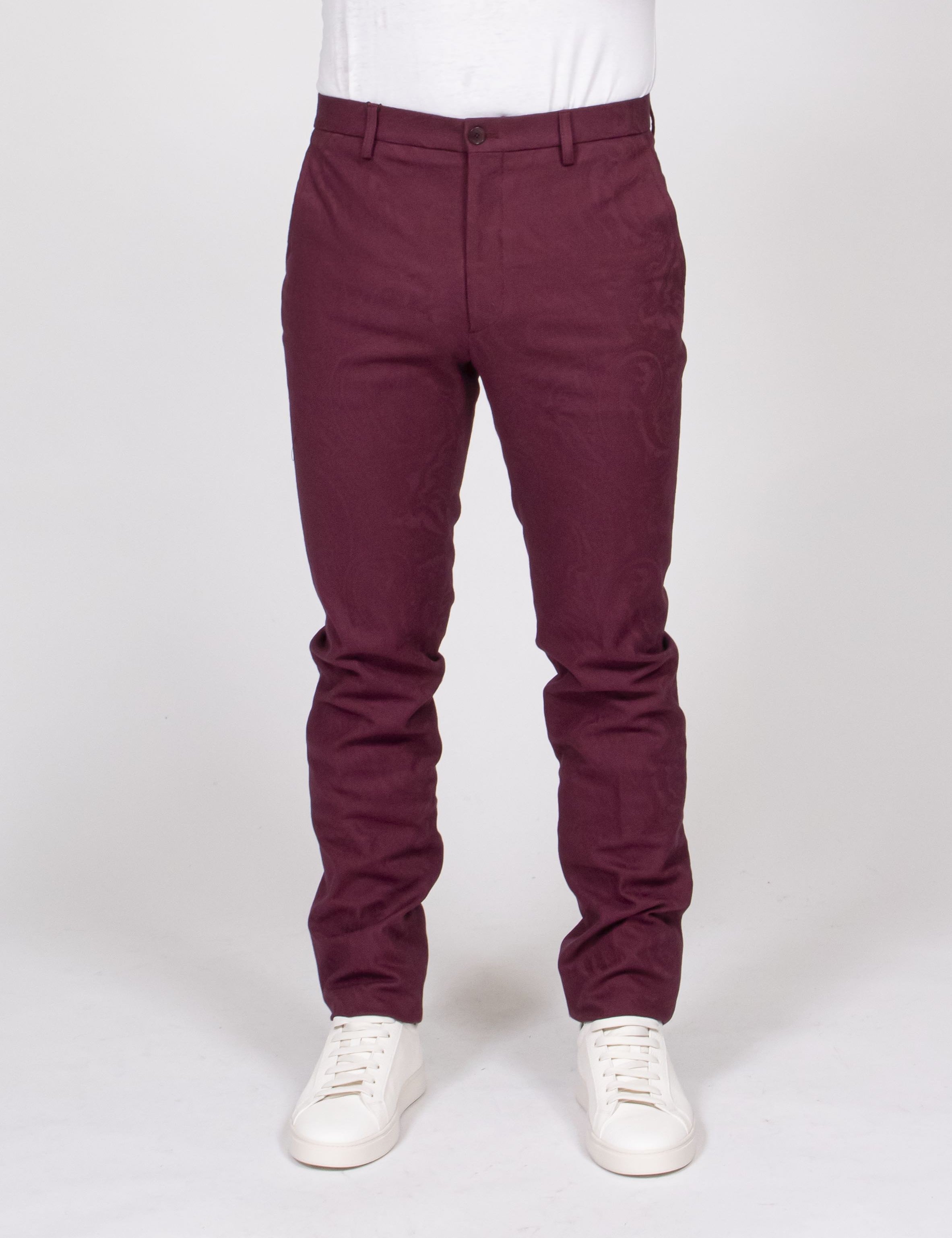 Etro Pantalone Roma R0369 BORDEAUX