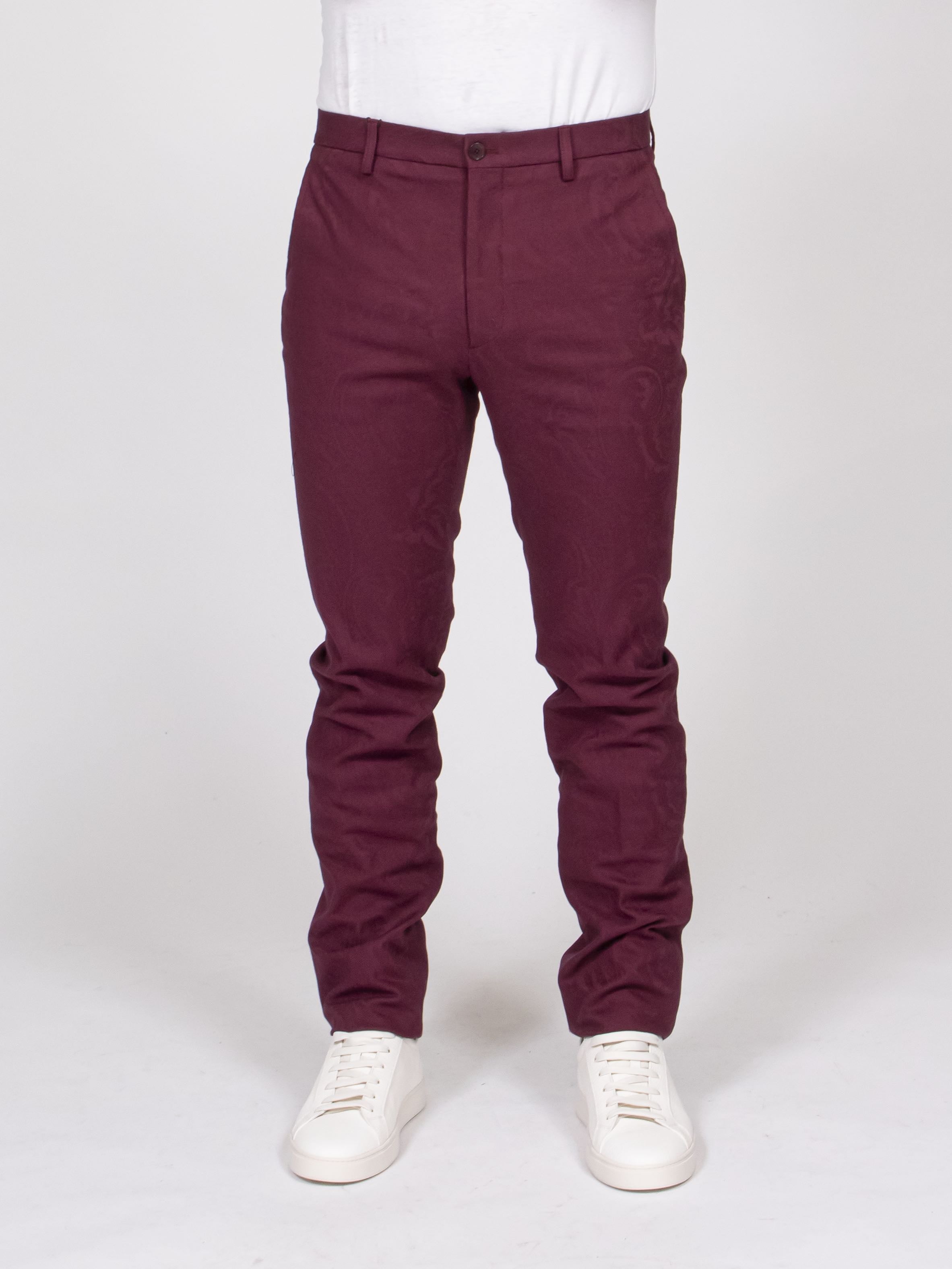 Etro Pantalone Roma R0369 BORDEAUX