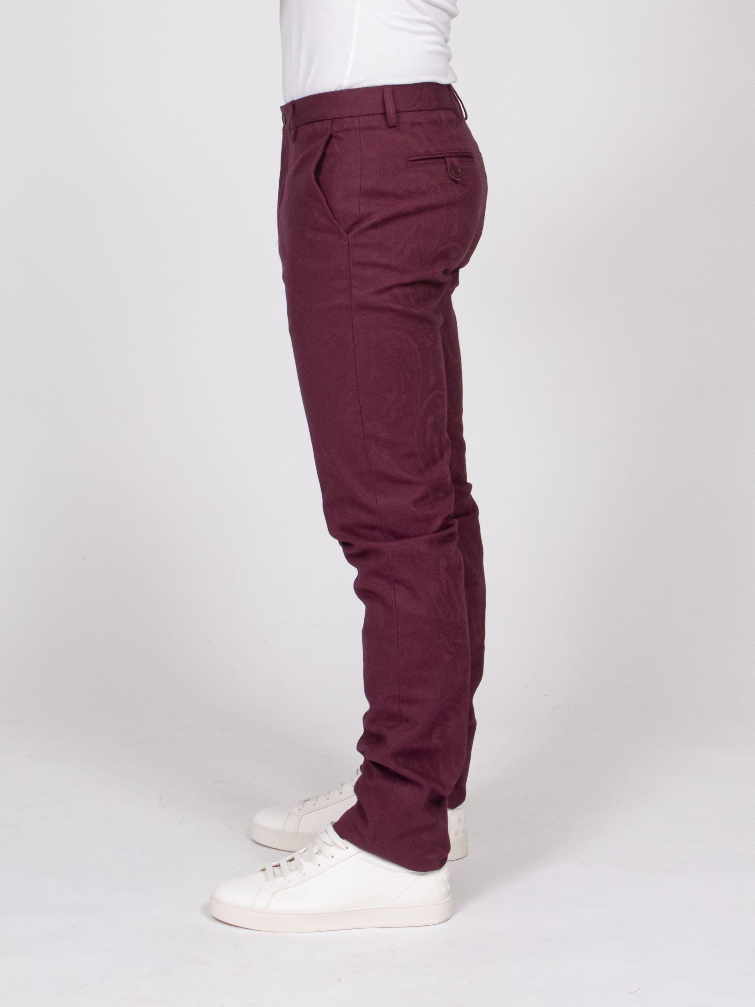 Etro Pantalone Roma R0369 BORDEAUX