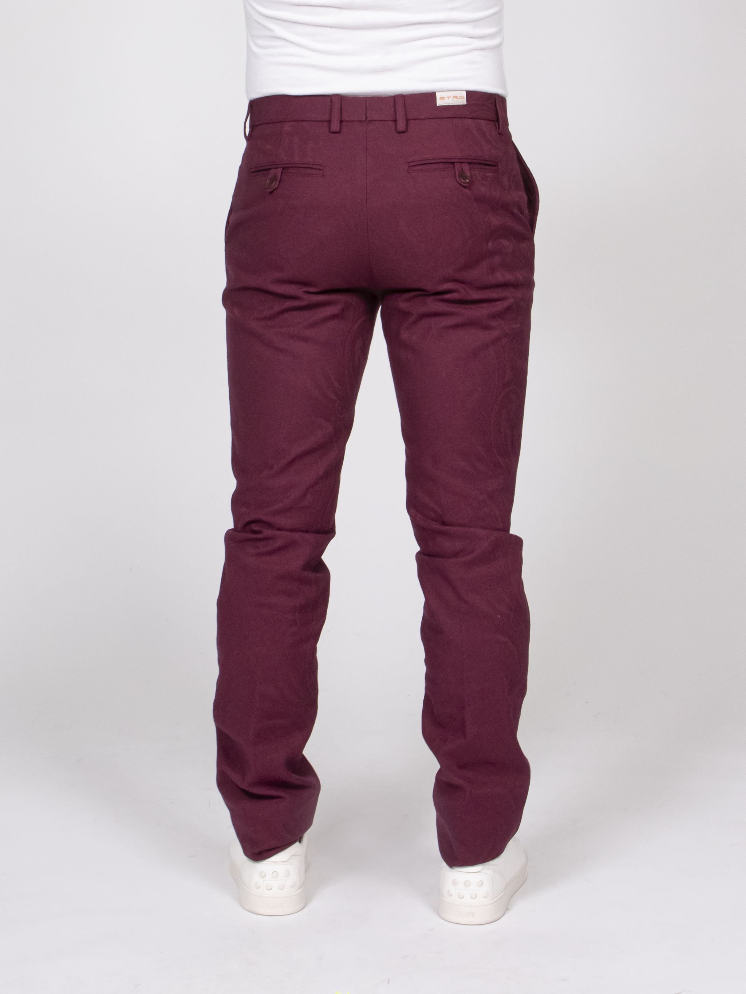 Etro Pantalone Roma R0369 BORDEAUX