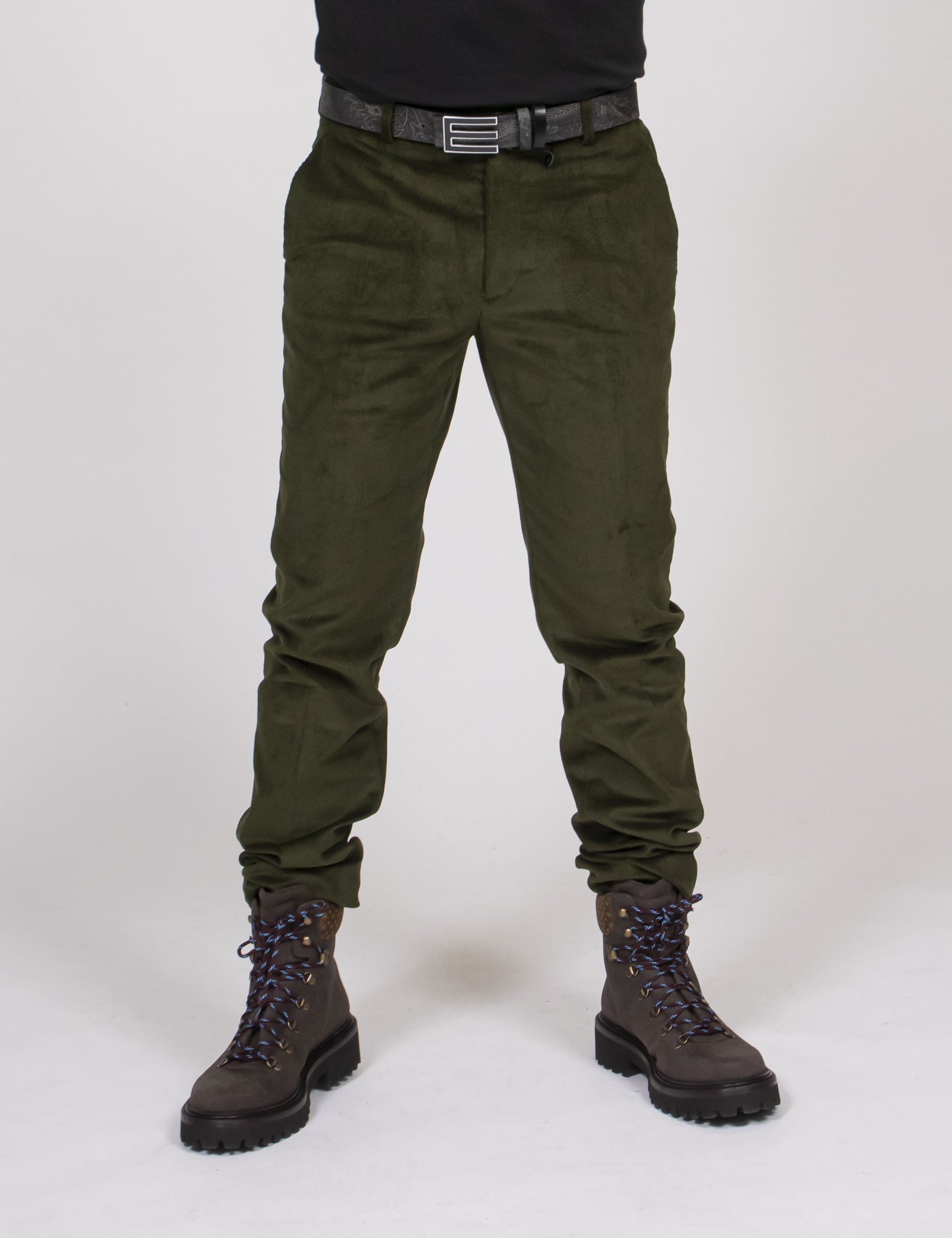Etro Pantalone Roma V0282 MILITARE