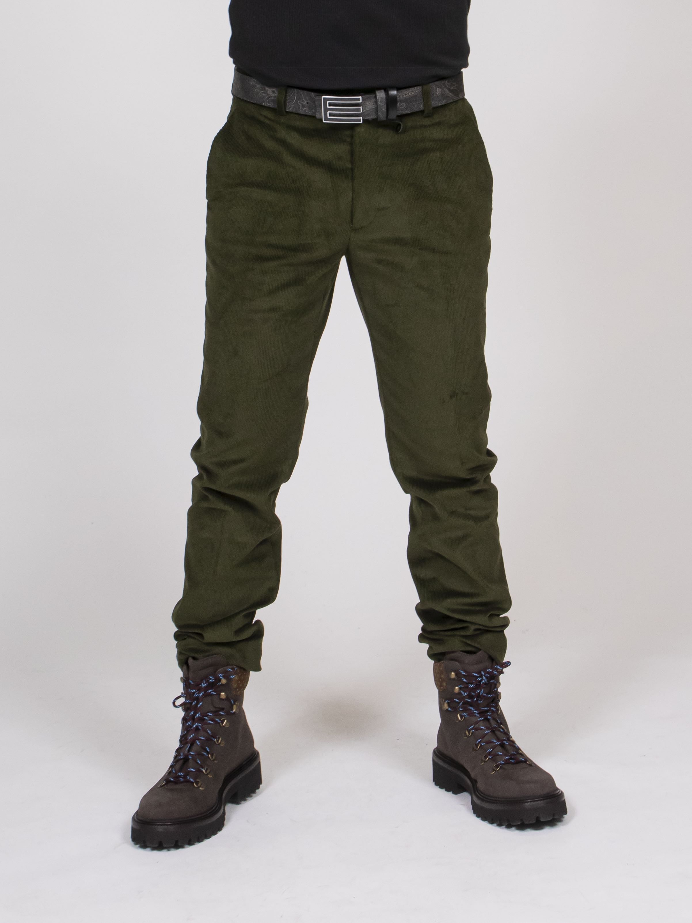 Etro Pantalone Roma V0282 MILITARE