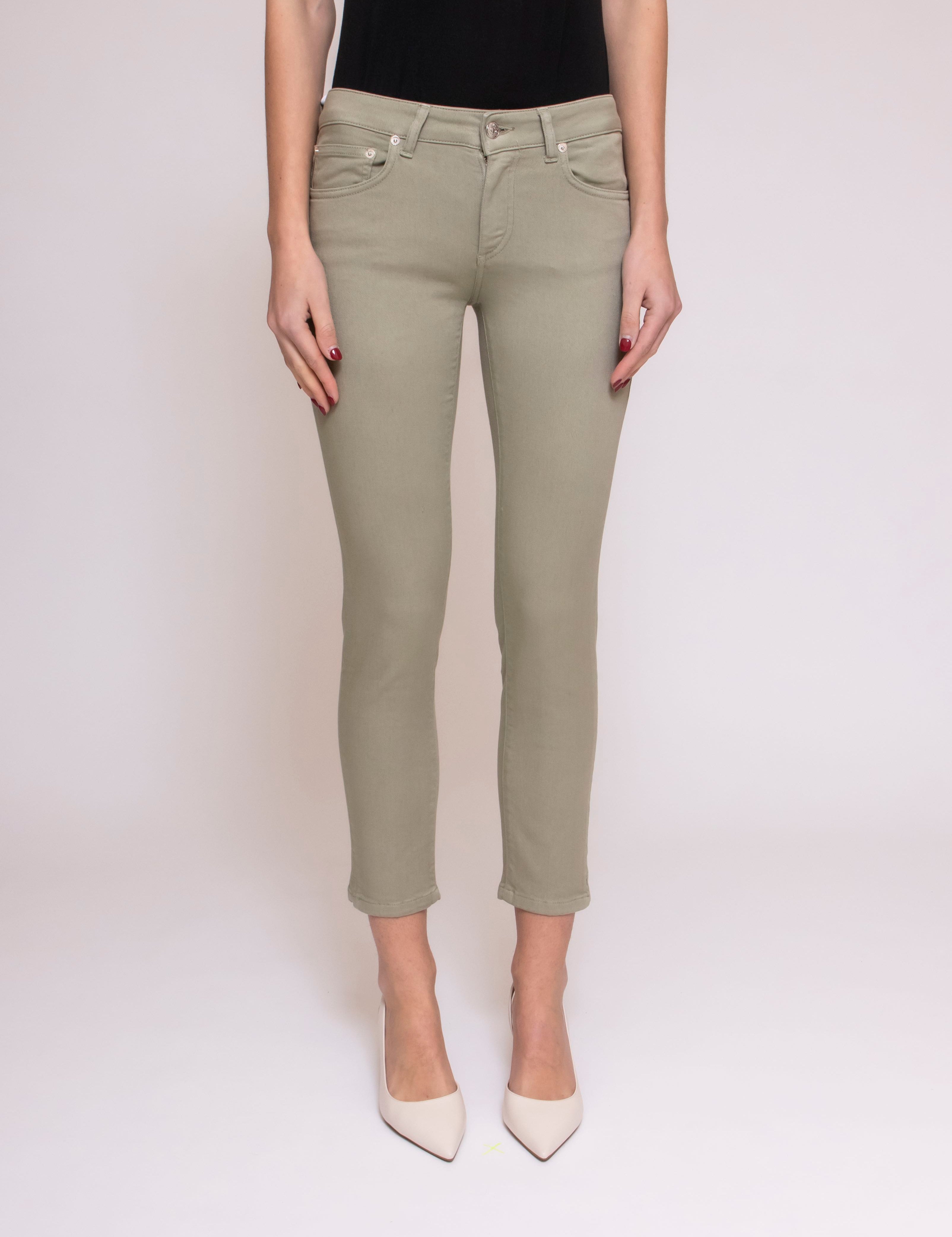Dondup Pantalone Rose Special 654 VERDE
