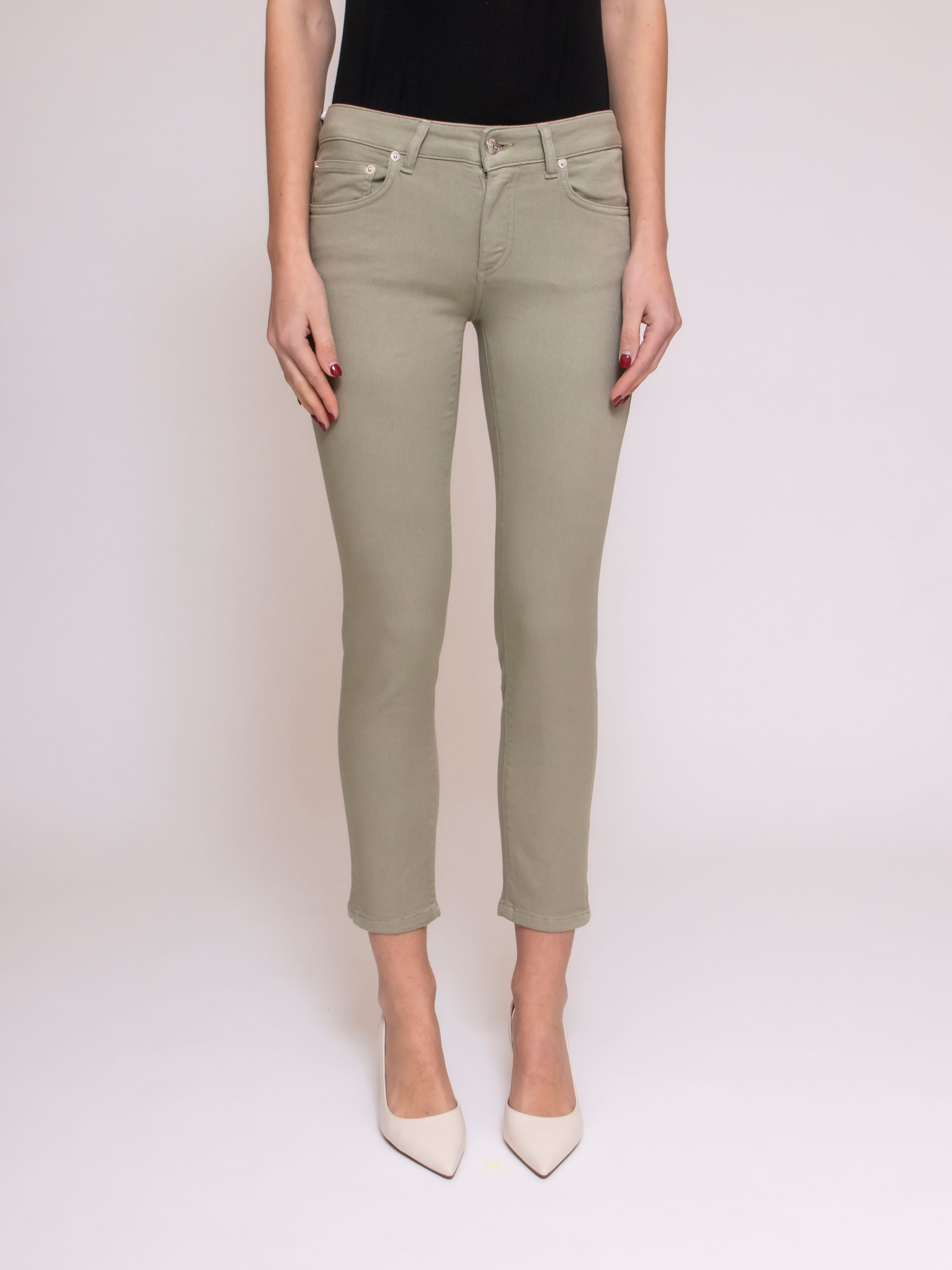 Dondup Pantalone Rose Special 654 VERDE