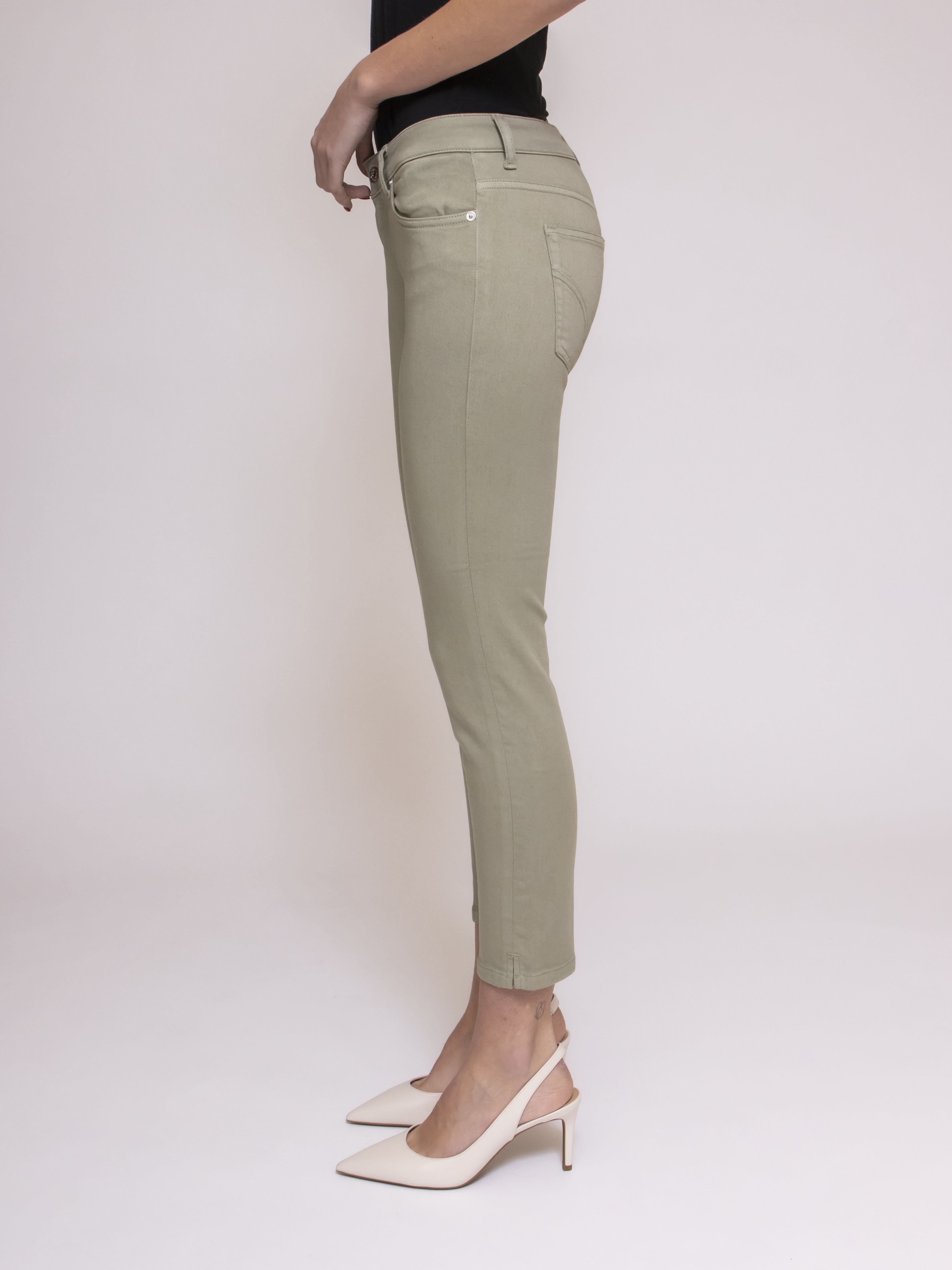 Dondup Pantalone Rose Special 654 VERDE