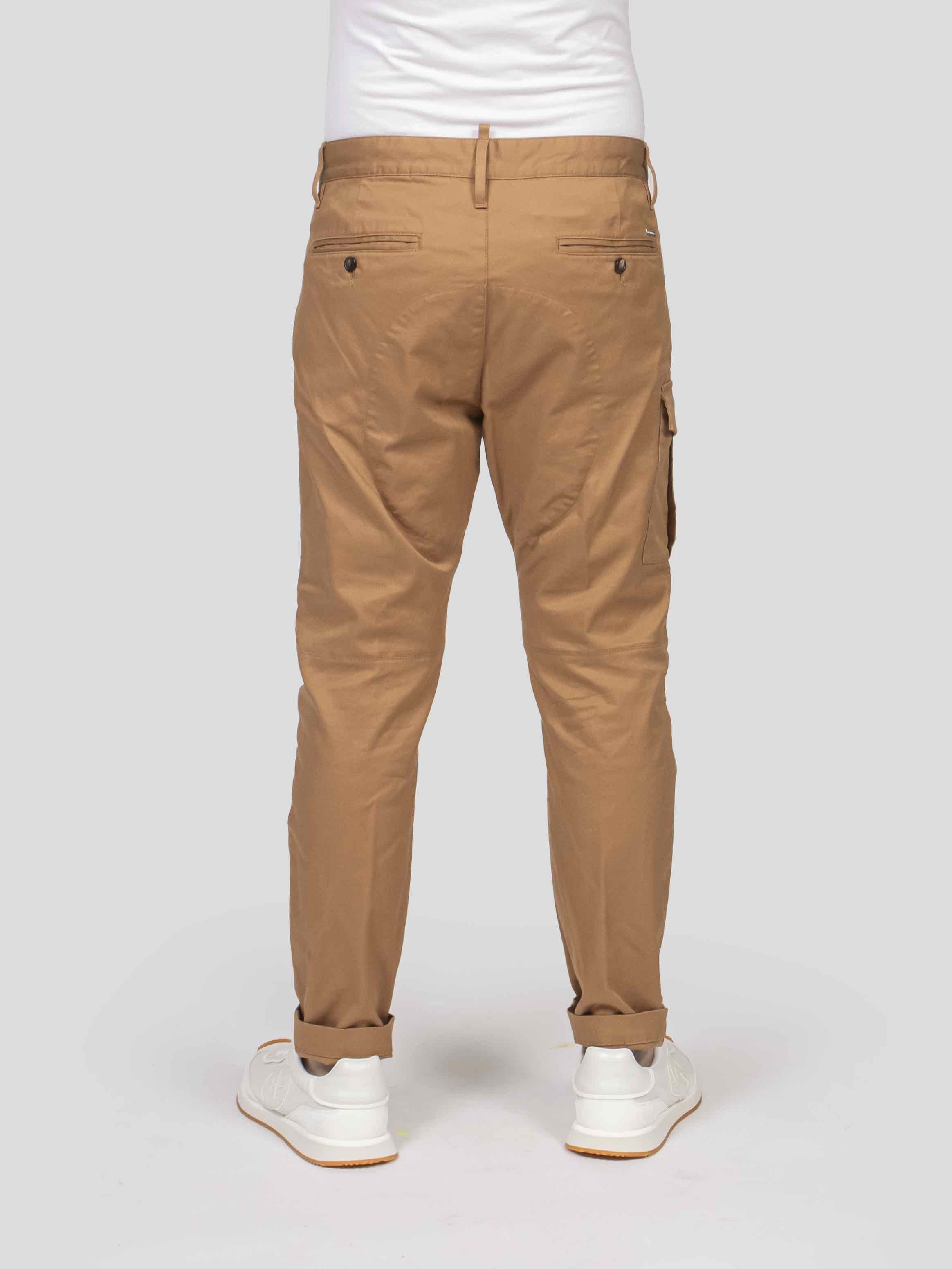 Dsquared2 Pantalone Sexy Cargo 131 BISCOTTO