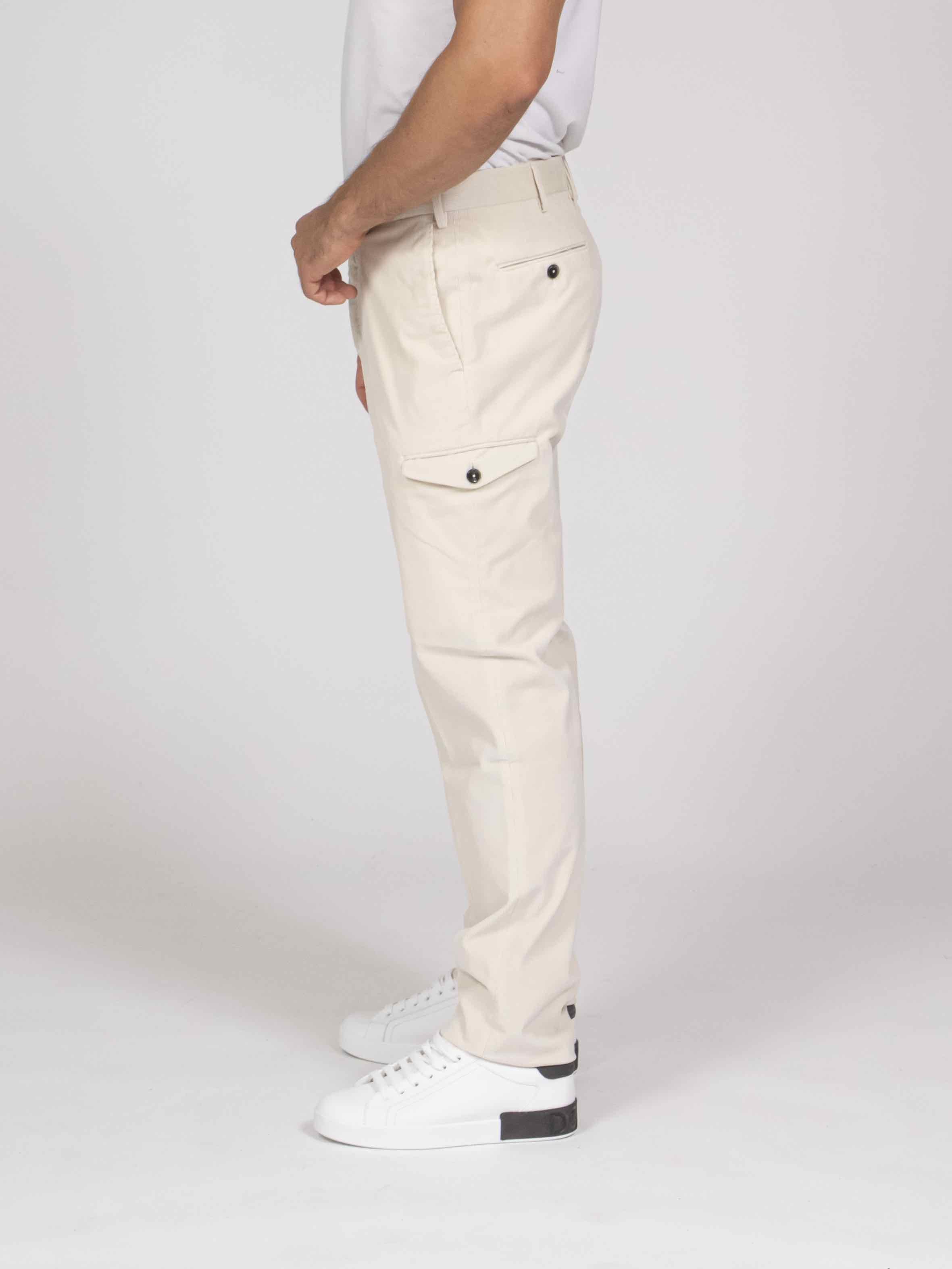 Pt Torino Pantalone Slim 0010 BIANCO