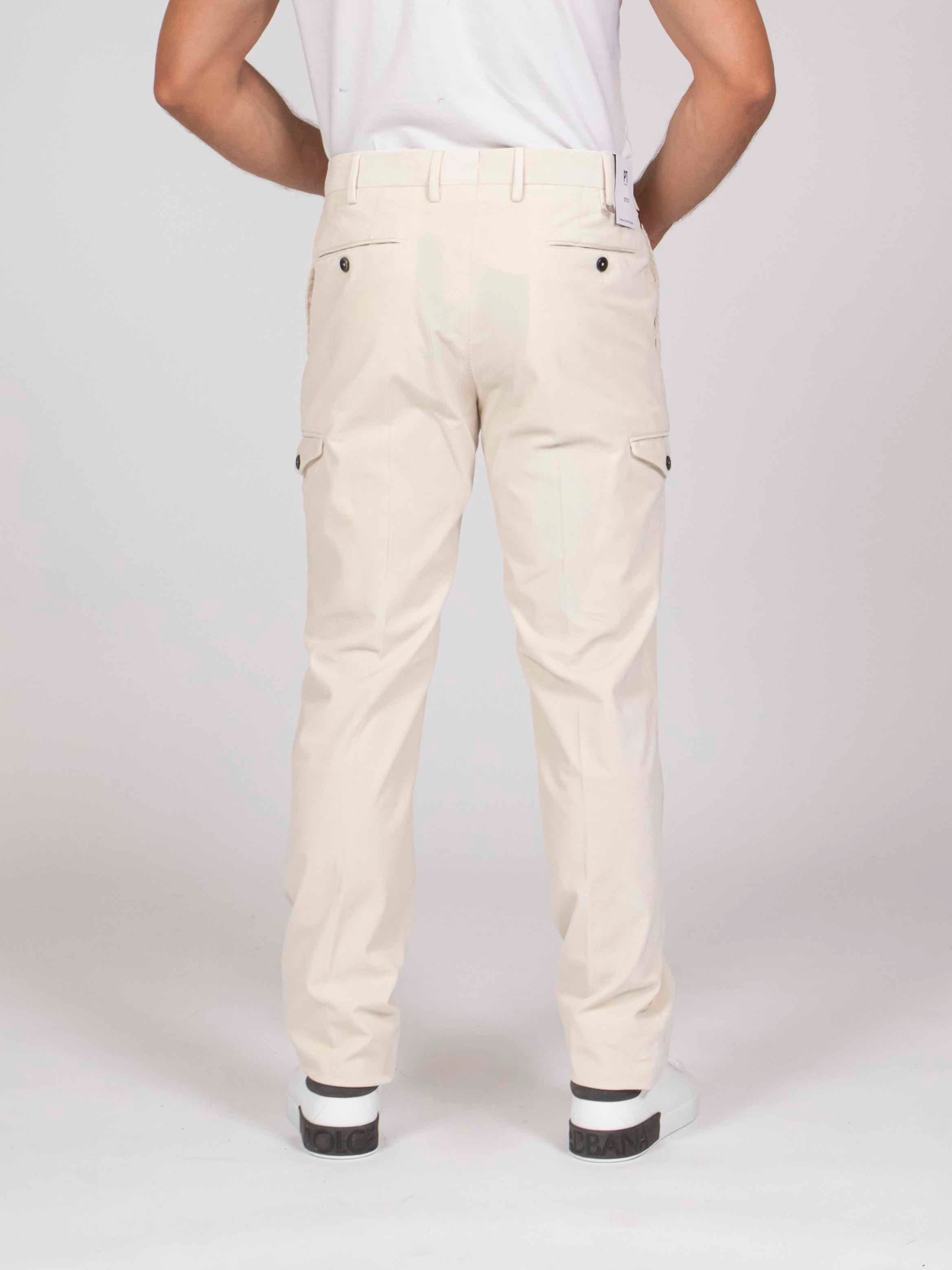 Pt Torino Pantalone Slim 0010 BIANCO