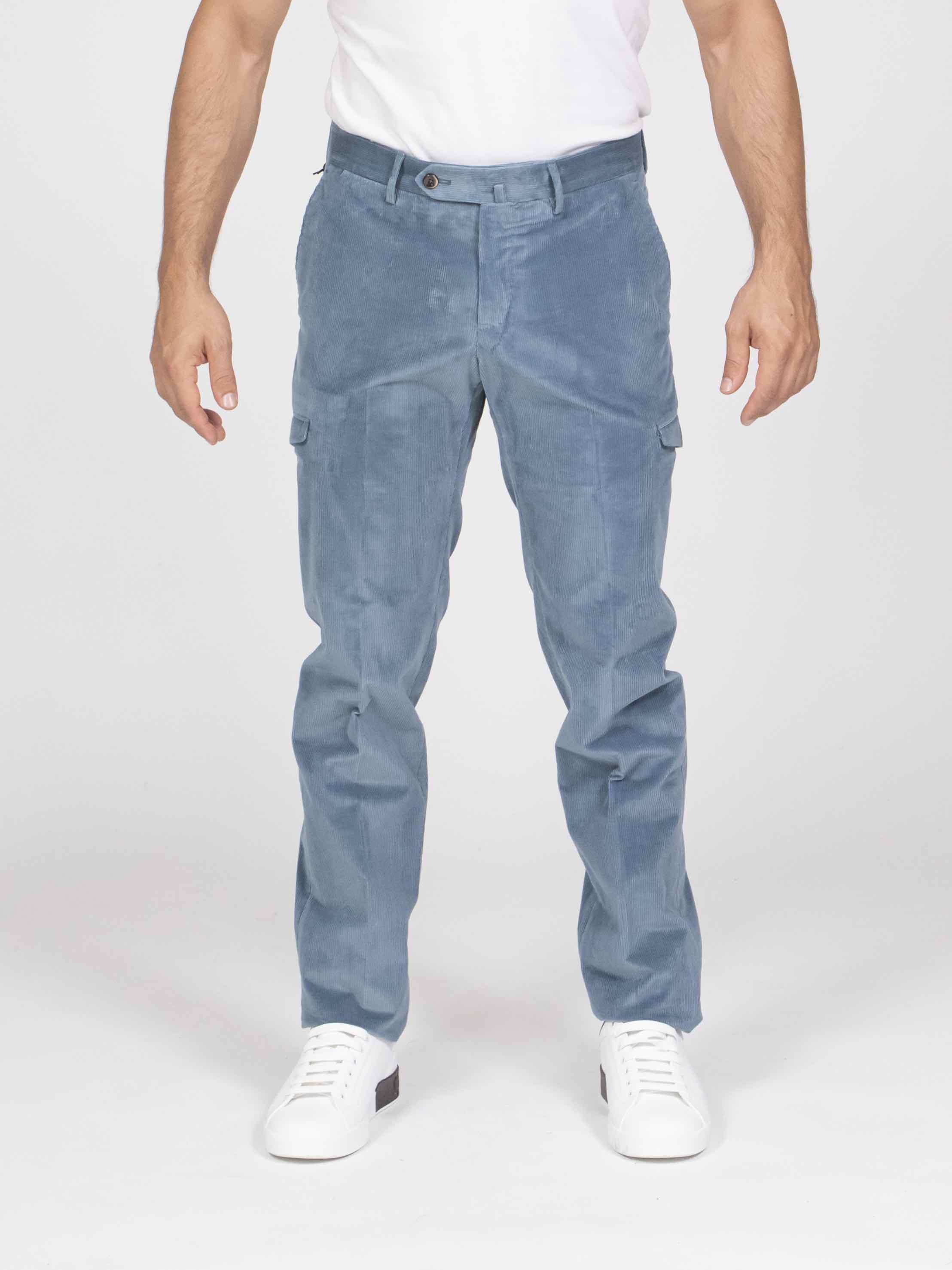 Pt Torino Pantalone Slim 0320 AZZURRO