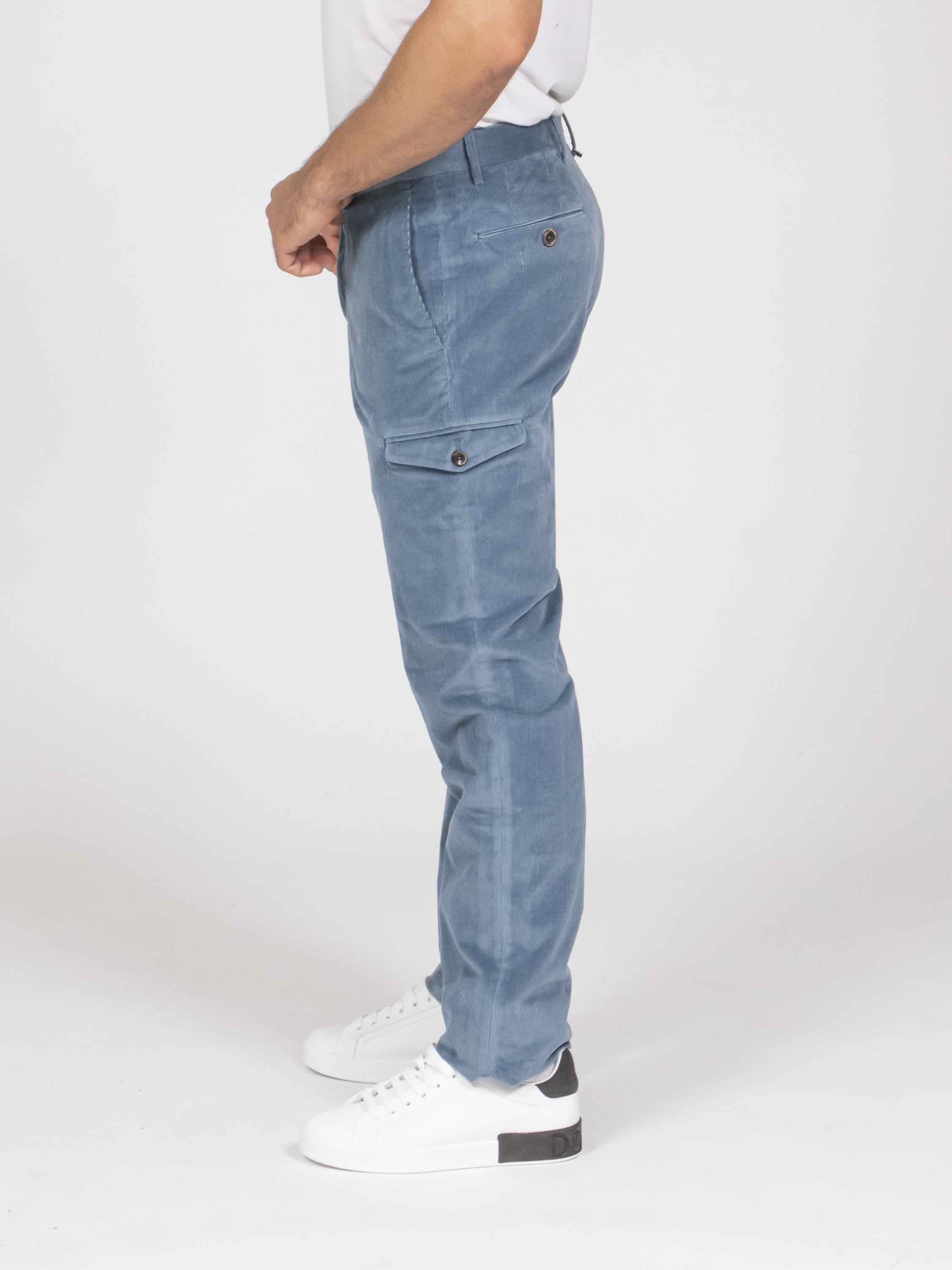 Pt Torino Pantalone Slim 0320 AZZURRO
