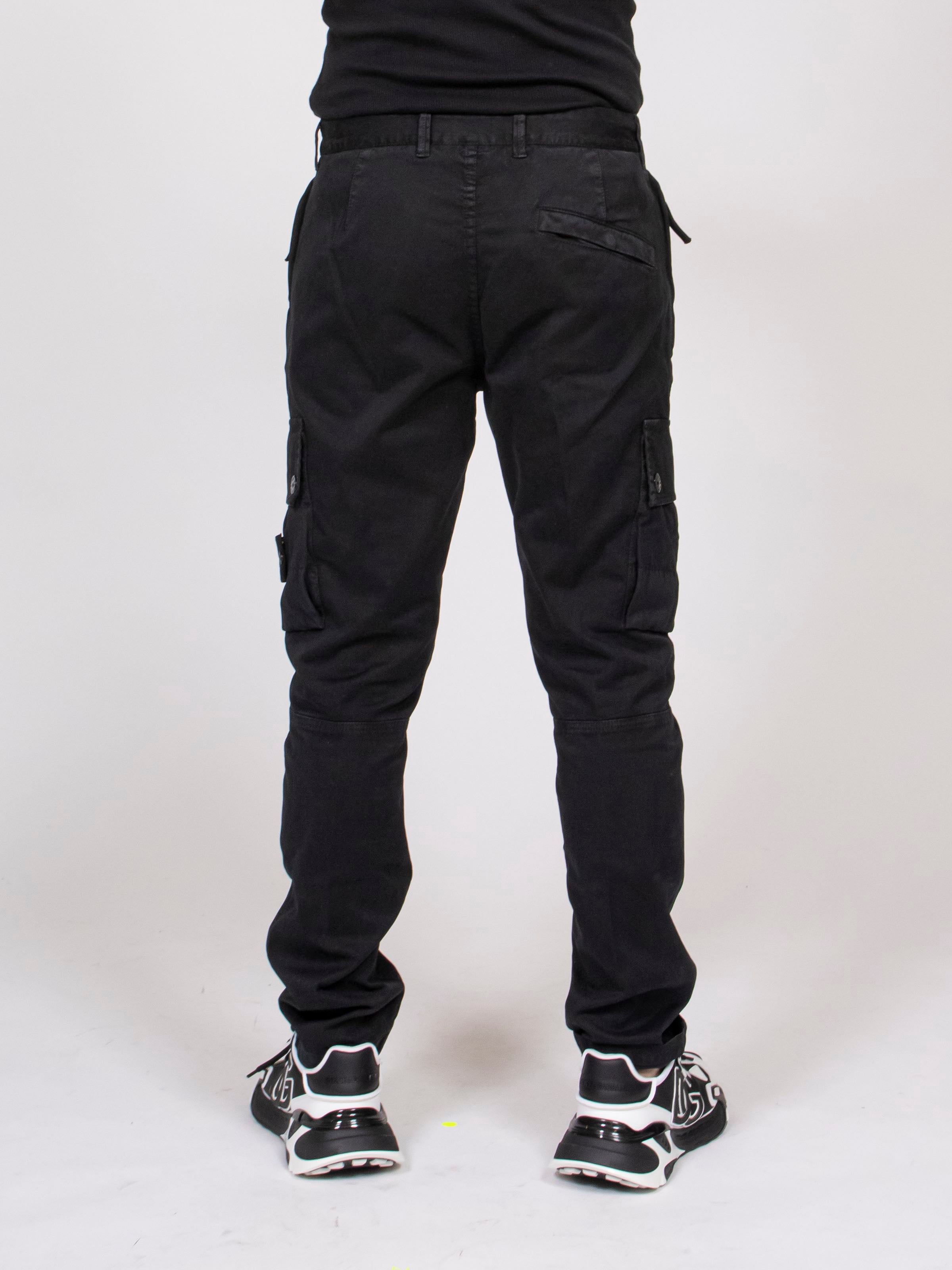 Stone Island Pantalone Slim V0129 NERO