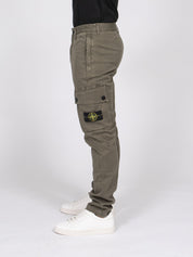 Stone Island Pantalone Slim V0154 MILITARY GREEN