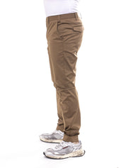 Pt Torino Pantalone Strech Fine Twill 0130 NOCCIOLA