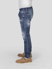 Dsquared2 Pantalone Teddy 470 DENIM