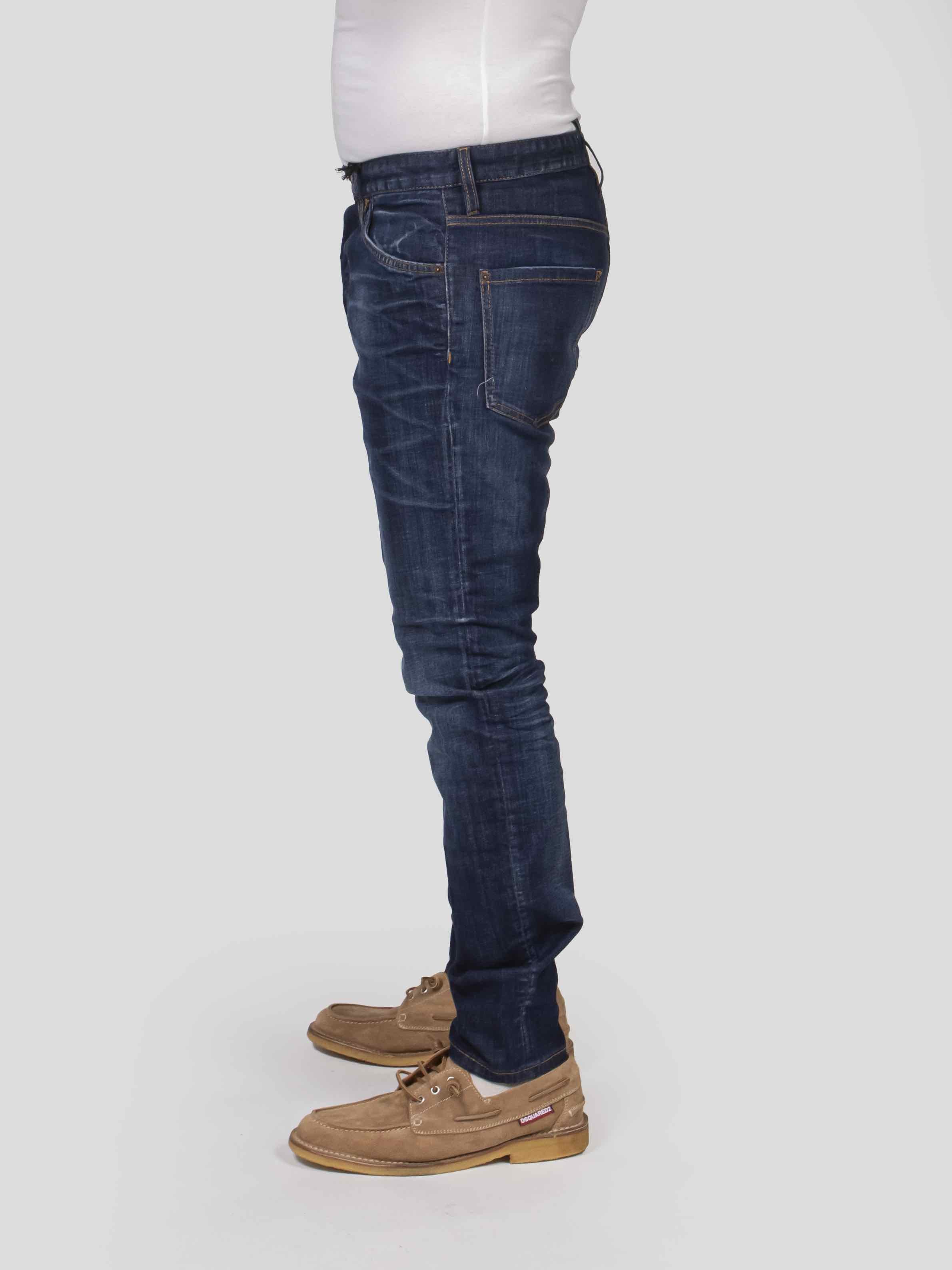 Dsquared2 Pantalone Teddy 470 DENIM