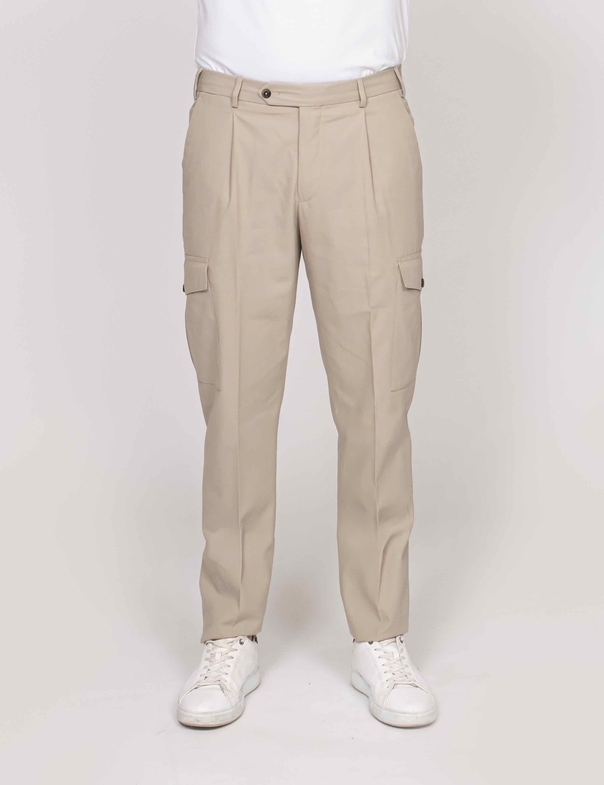 Pt Torino Pantalone Union 0040 BEIGE FREDDO