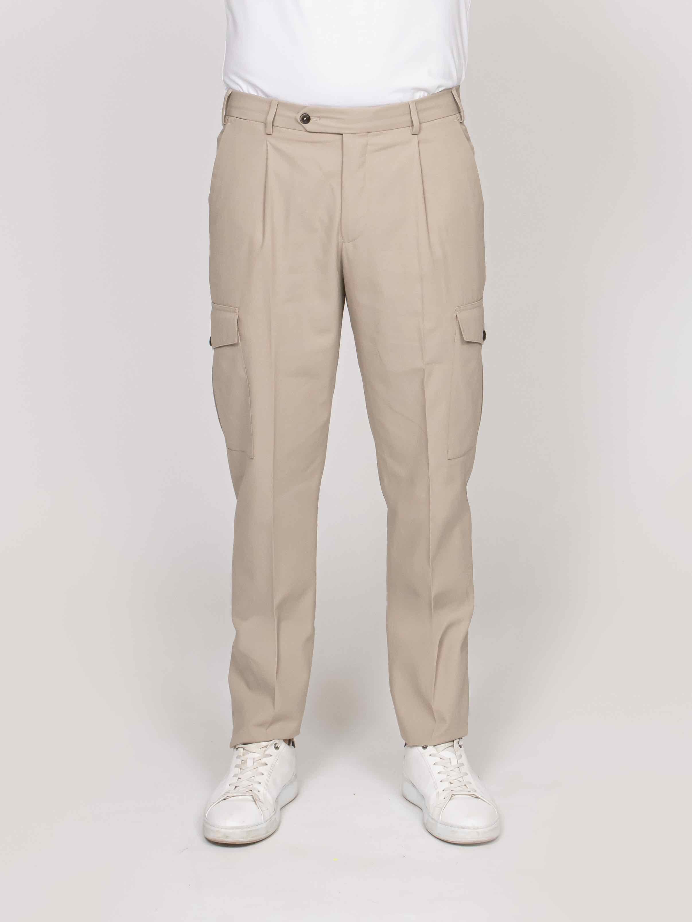 Pt Torino Pantalone Union 0040 BEIGE FREDDO