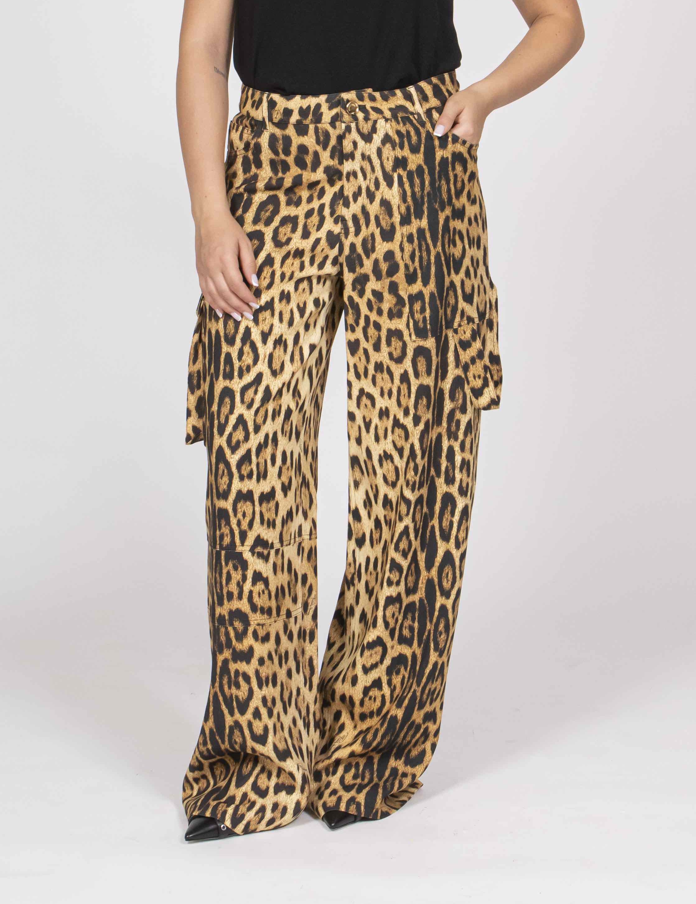Cavalli Pantaloni Cargo 00504 NATURALE