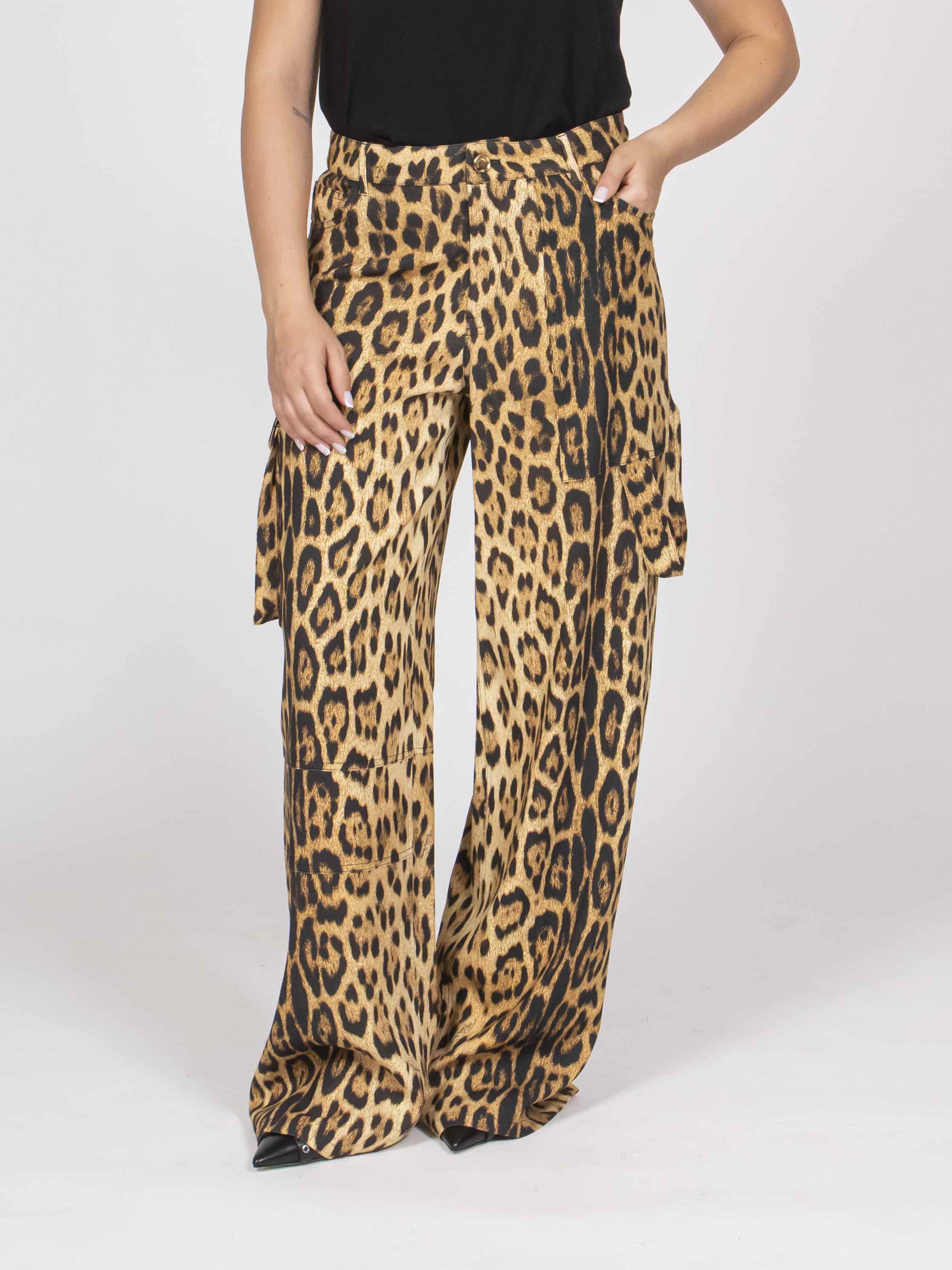 Cavalli Pantaloni Cargo 00504 NATURALE