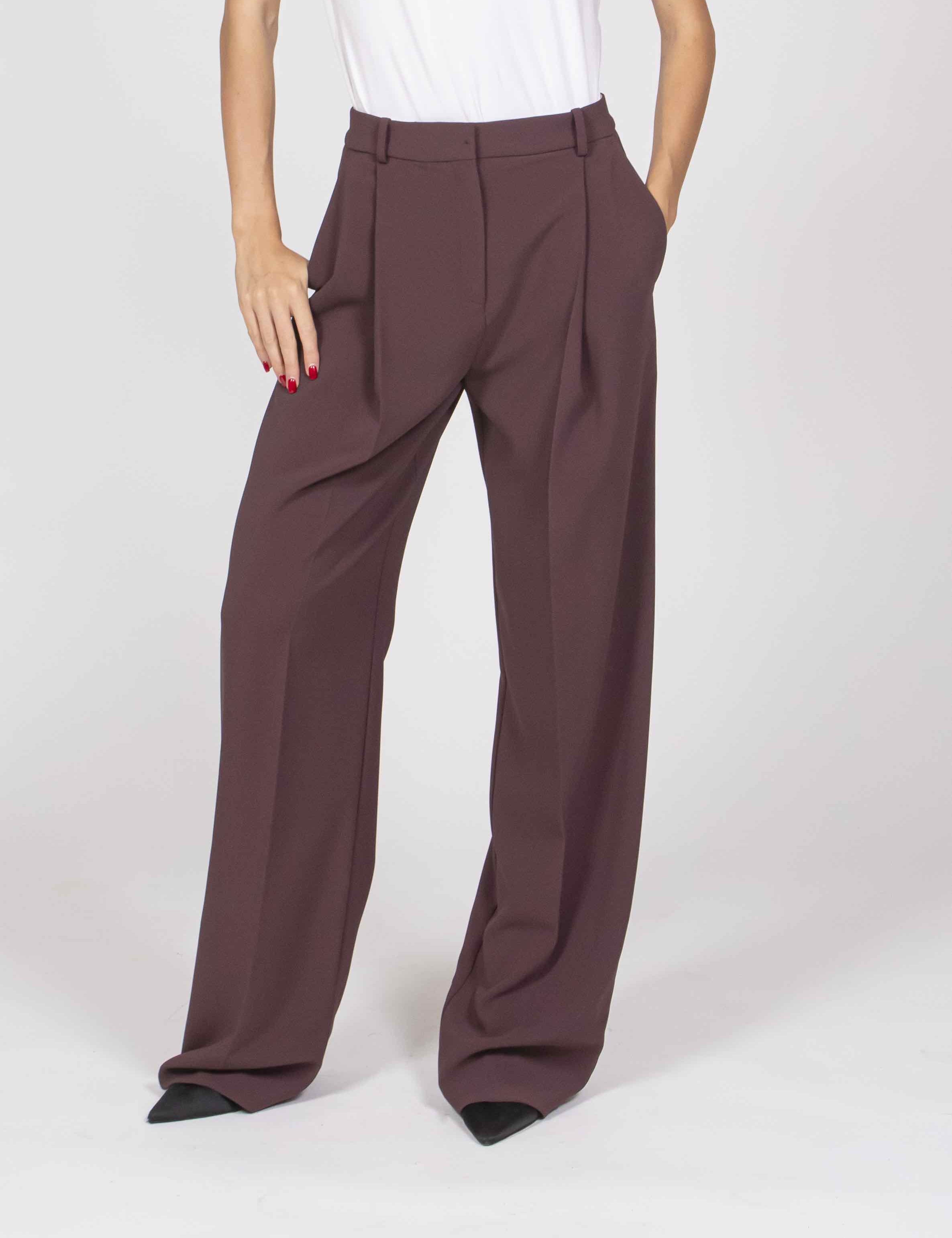 Elisabetta Franchi Pantaloni EA4 MERLOT