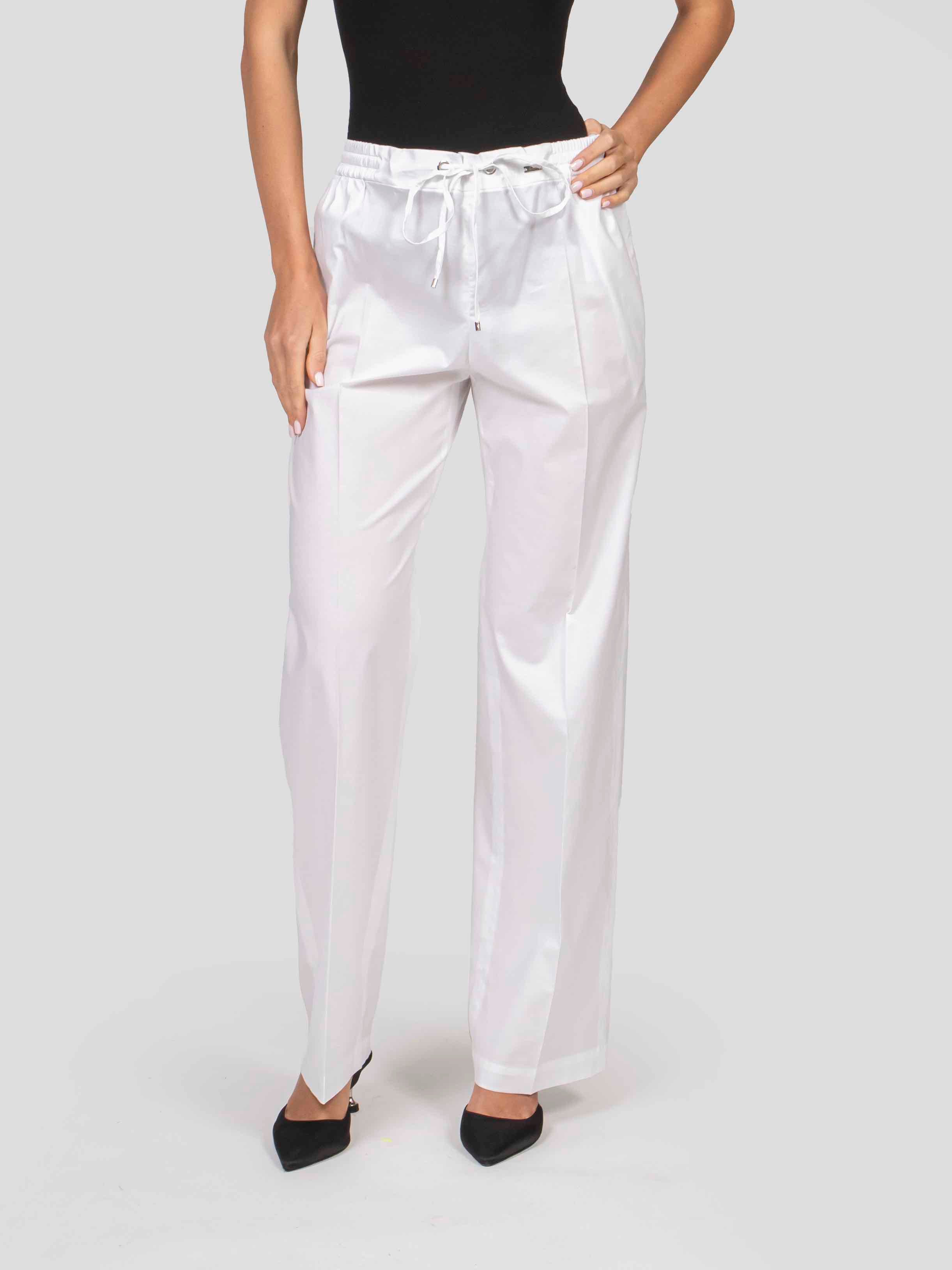 Fay Pantaloni Easy B001 BIANCO