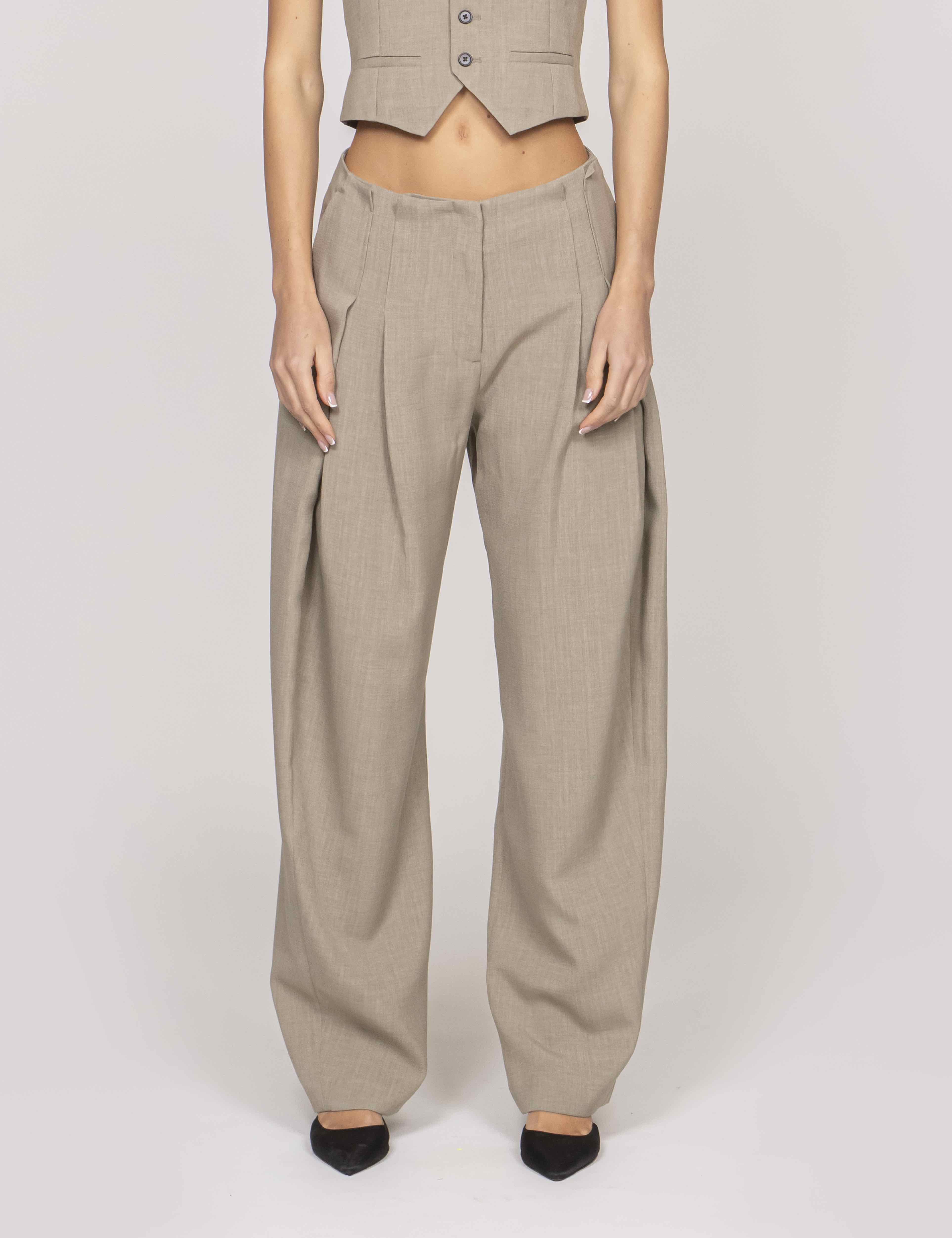 Iro Pantaloni GRE68 OLIVE