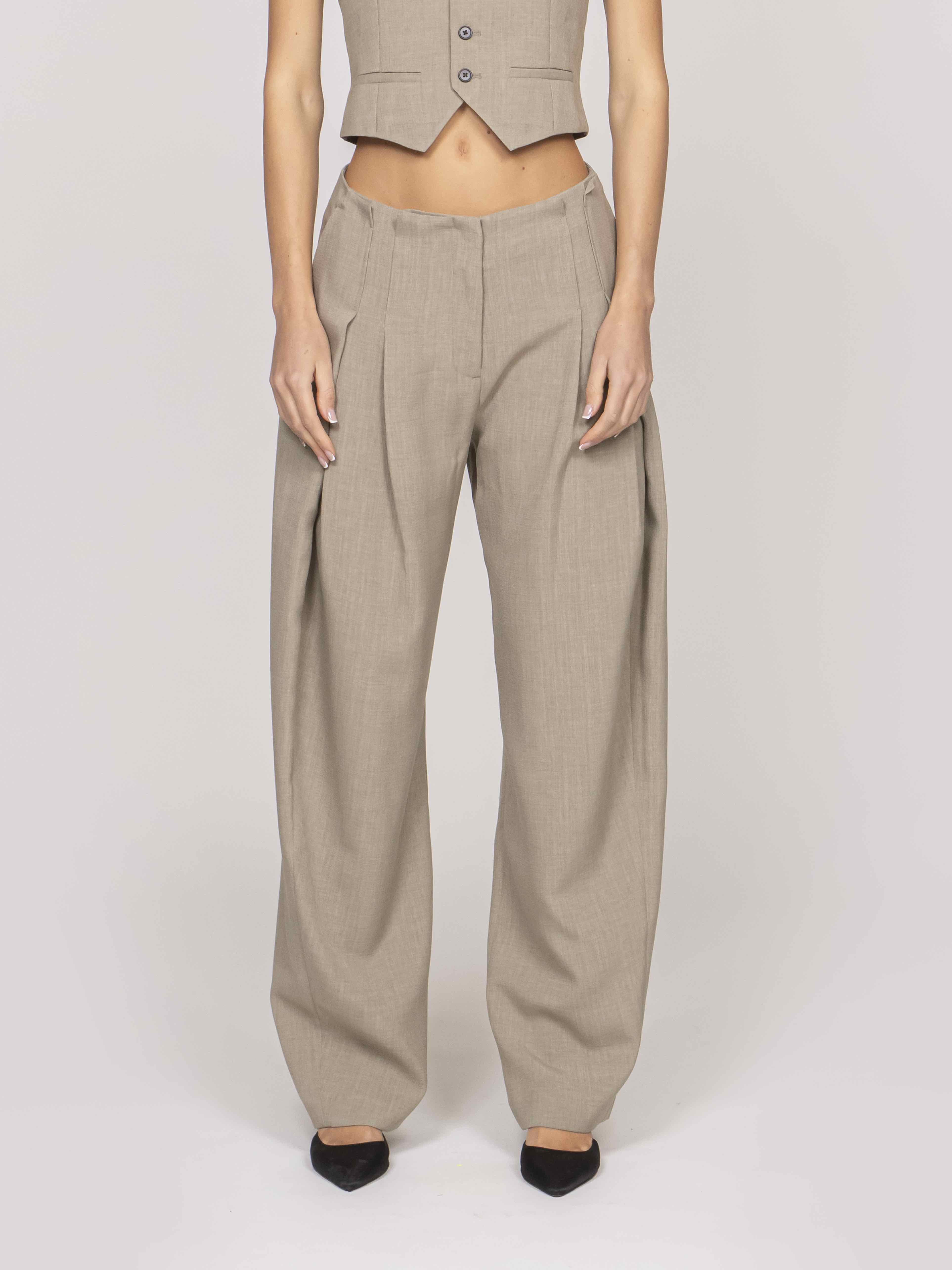 Iro Pantaloni GRE68 OLIVE
