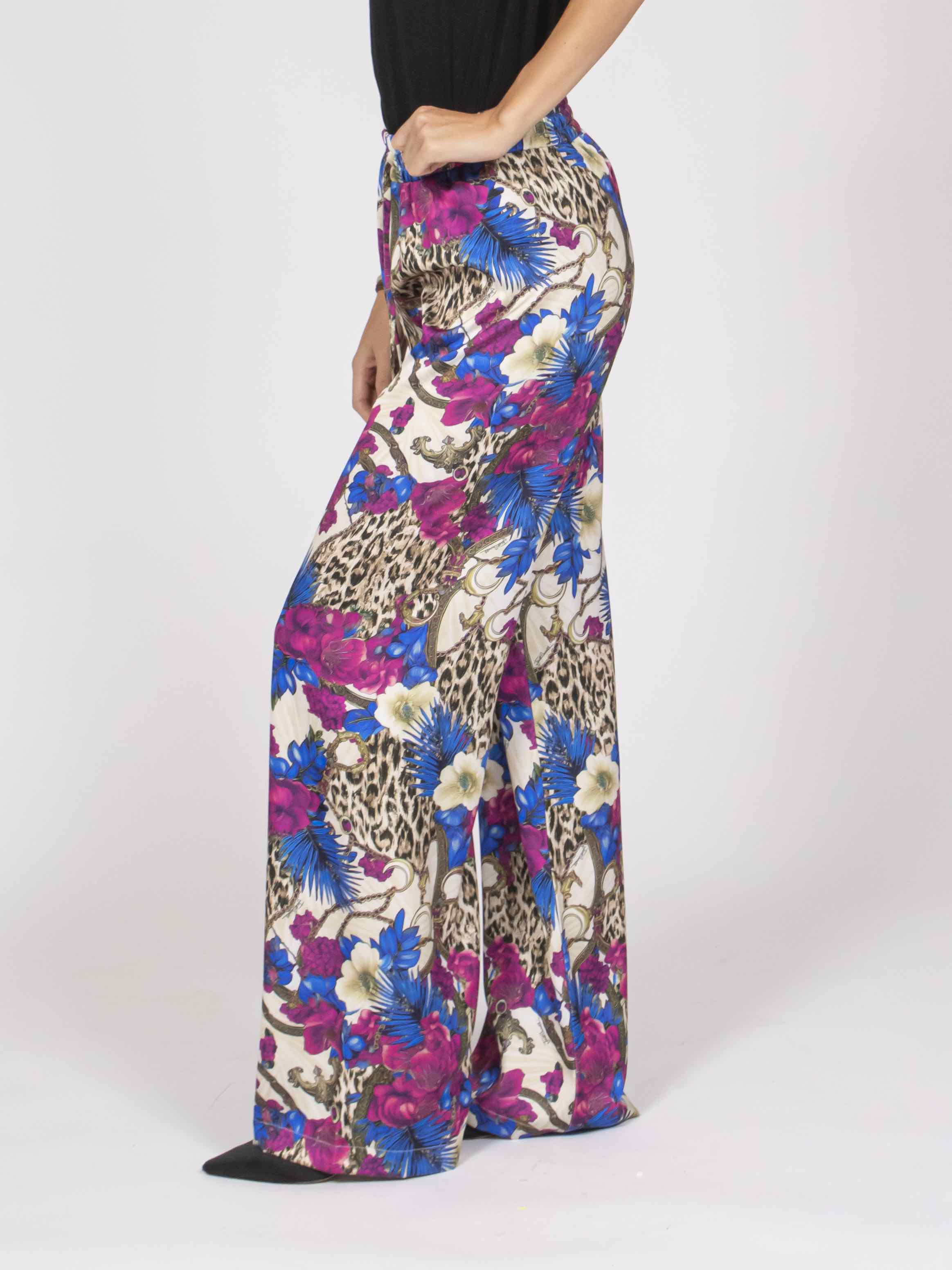 Just Cavalli Pantaloni R69 FLOWER