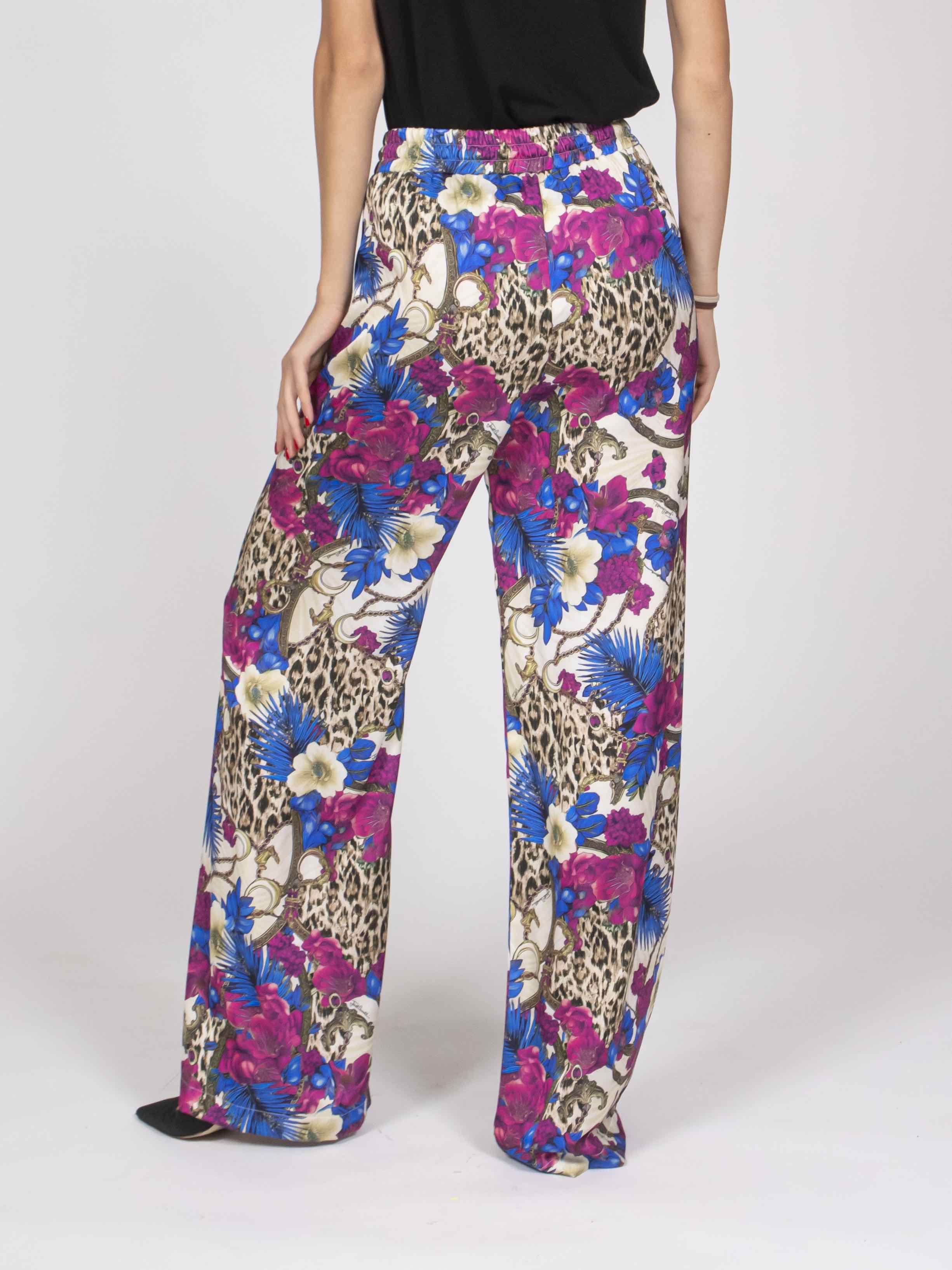 Just Cavalli Pantaloni R69 FLOWER