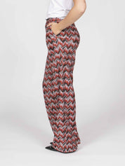 Missoni Pantaloni S4175 RED BLACK