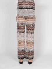 Missoni Pantaloni SM9ZV RED/BEIGE