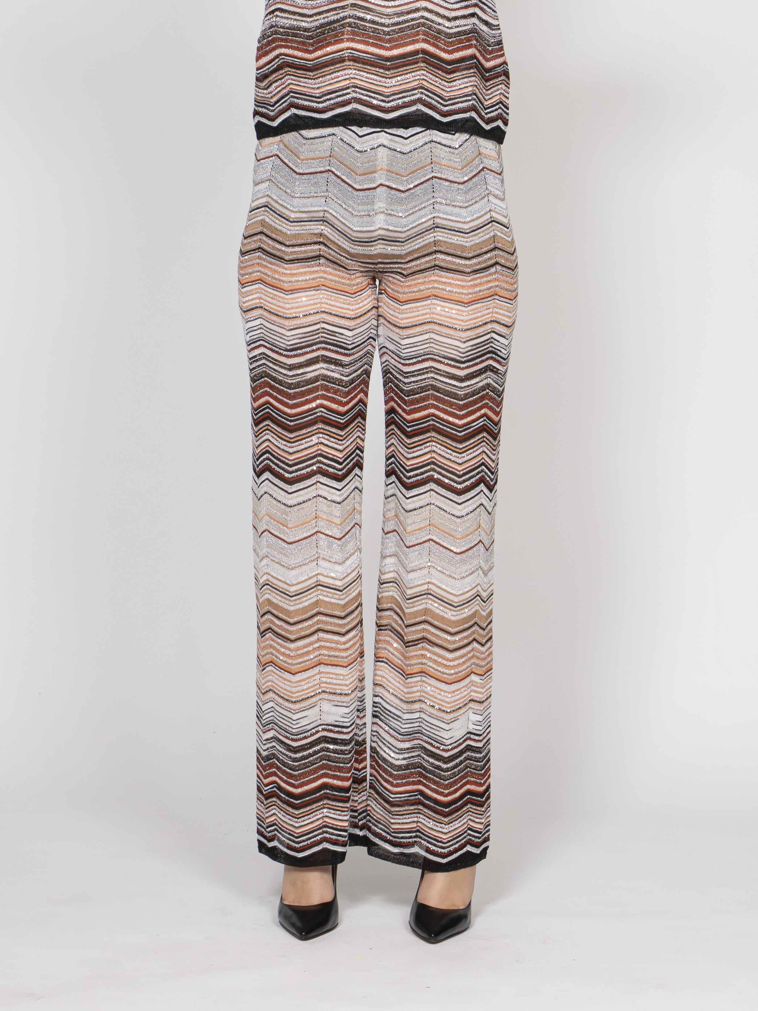 Missoni Pantaloni SM9ZV RED/BEIGE