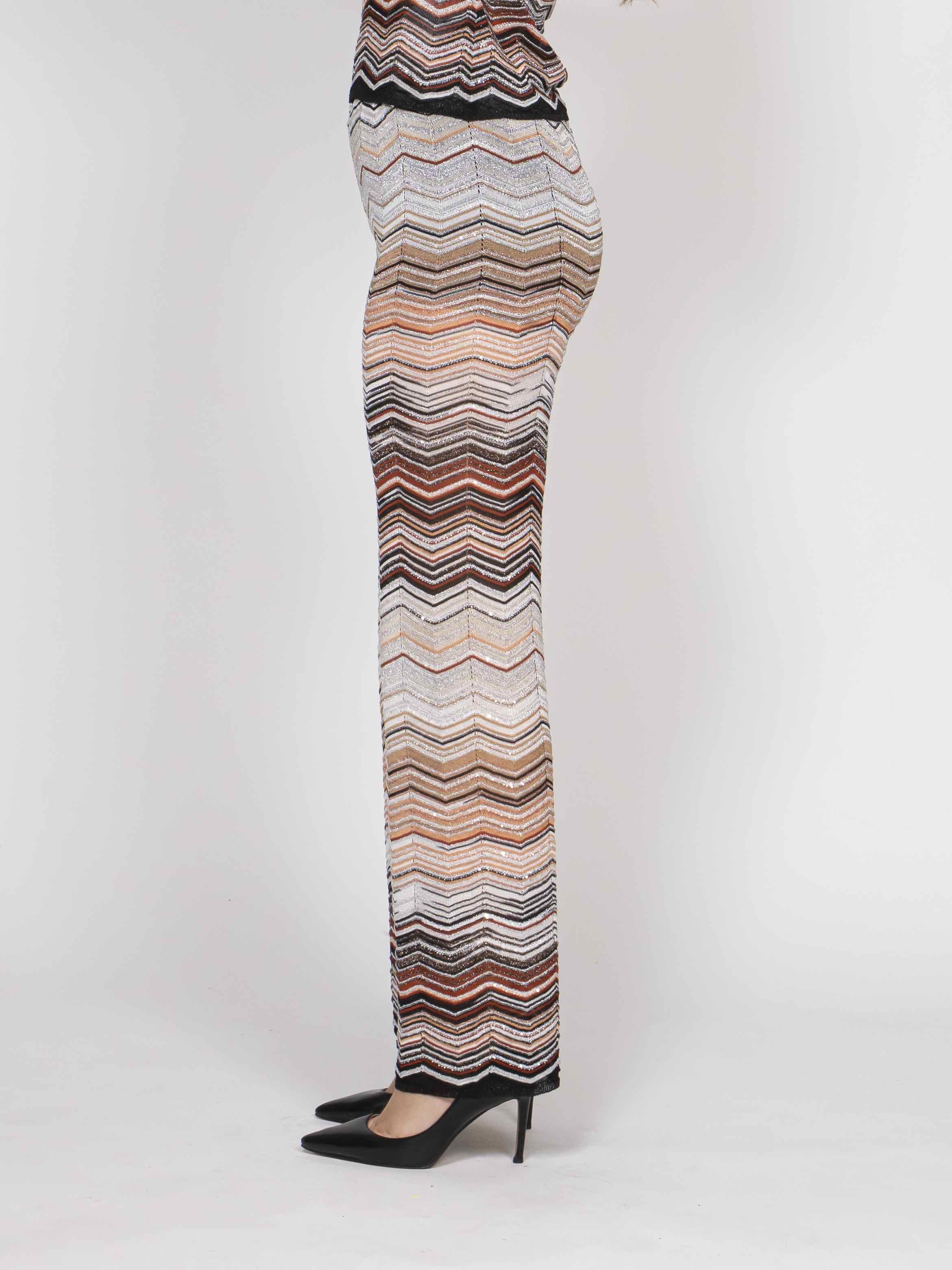 Missoni Pantaloni SM9ZV RED/BEIGE