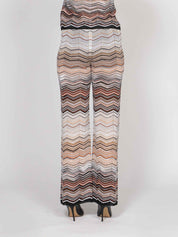 Missoni Pantaloni SM9ZV RED/BEIGE