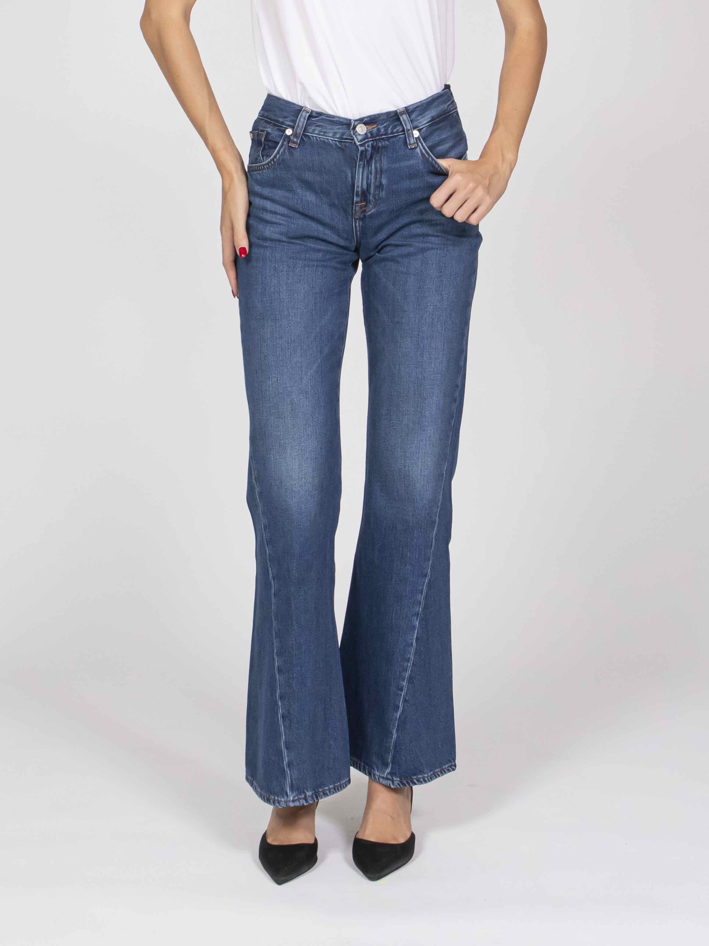 7 For All Mankind Pantaloni Spencer U71E5 DENIM