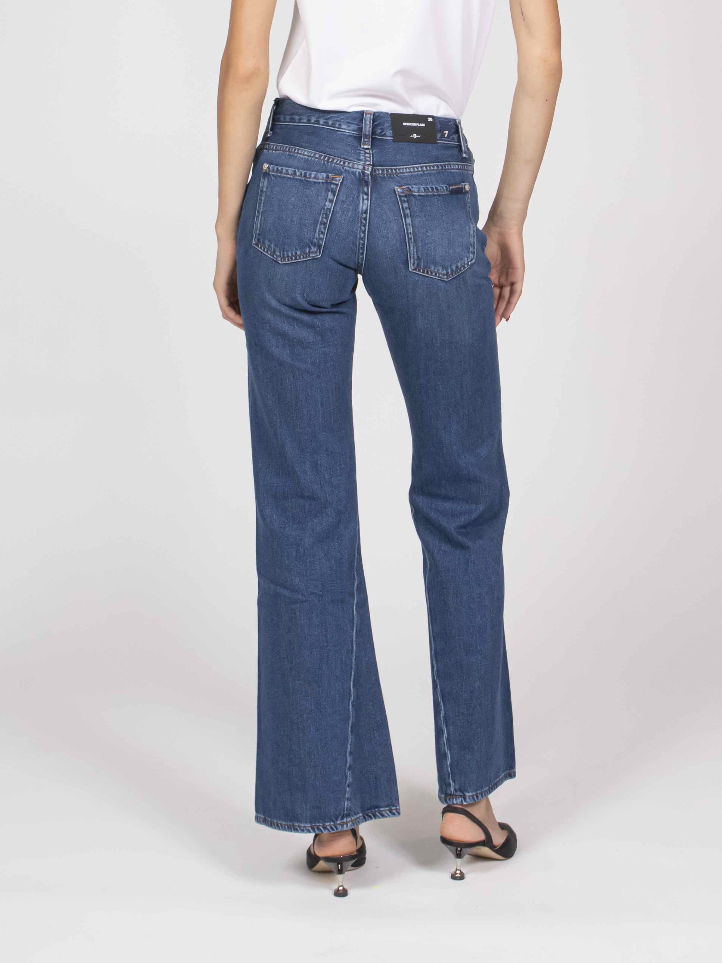 7 For All Mankind Pantaloni Spencer U71E5 DENIM