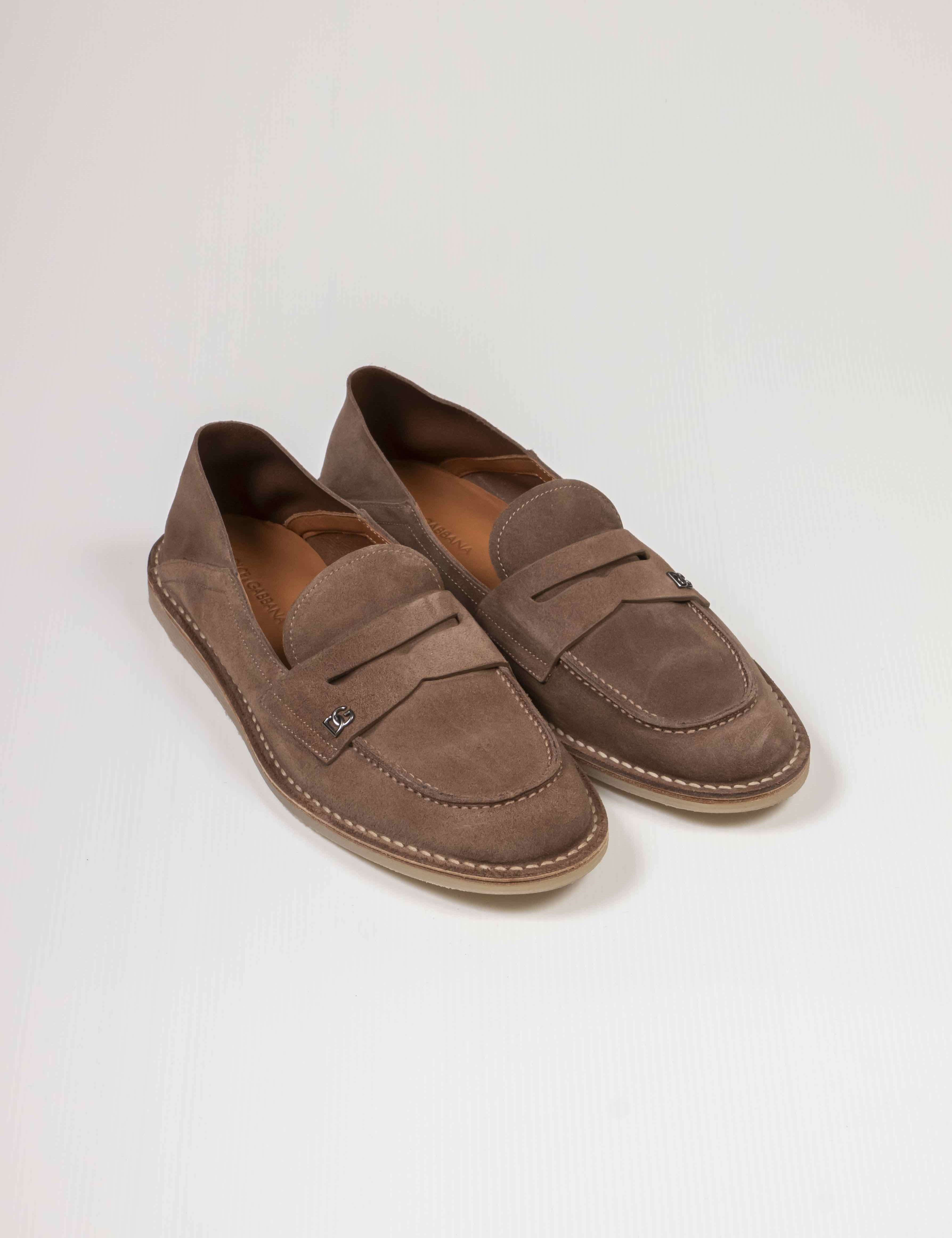 Dolce & Gabbana Pantofola 80024 NOCCIOLA