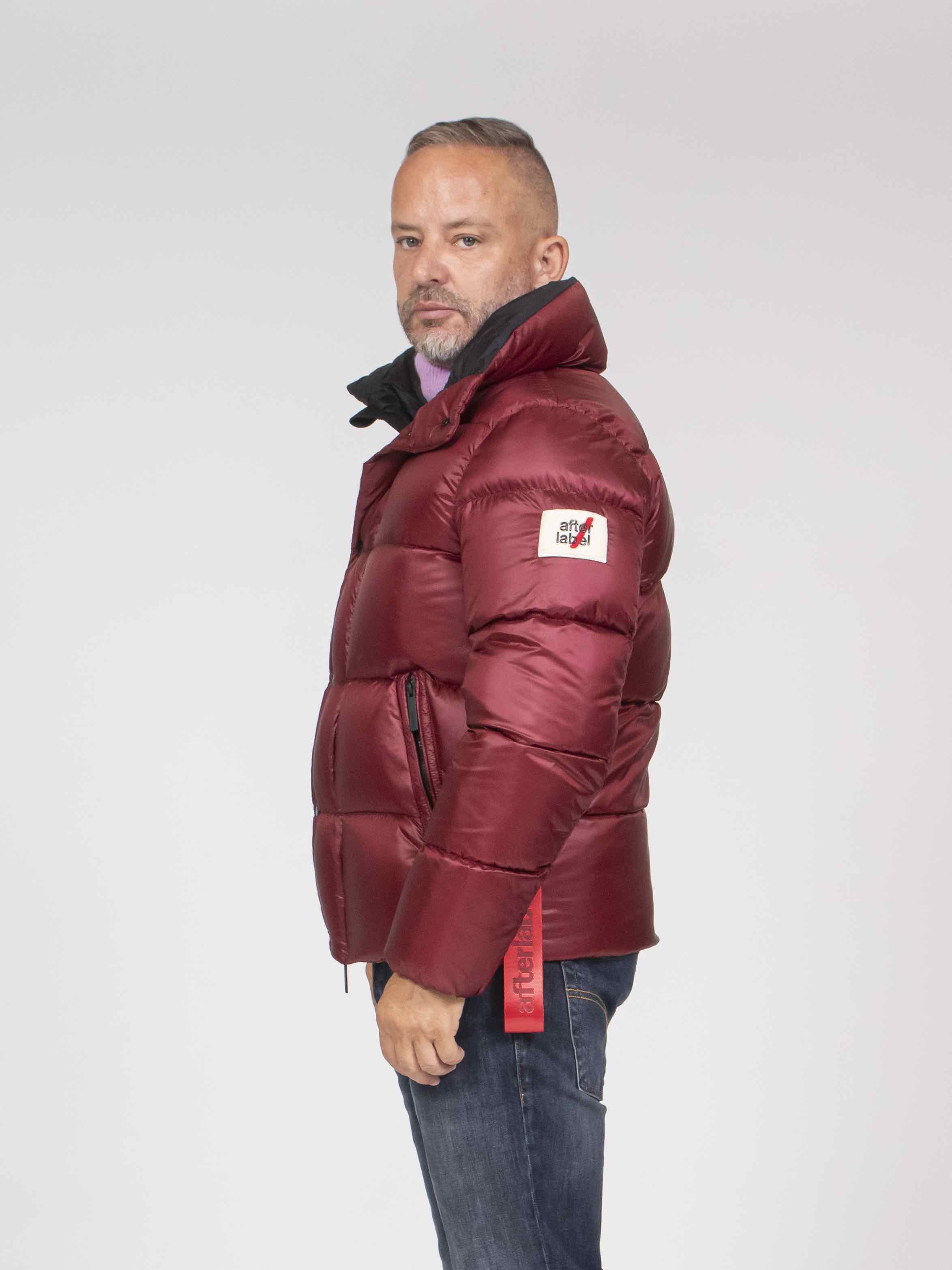 Afterlabel Piumino 490 ROSSO SCURO