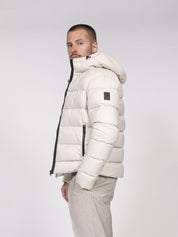 Fay Piumino con Cappuccio B004 NEVE